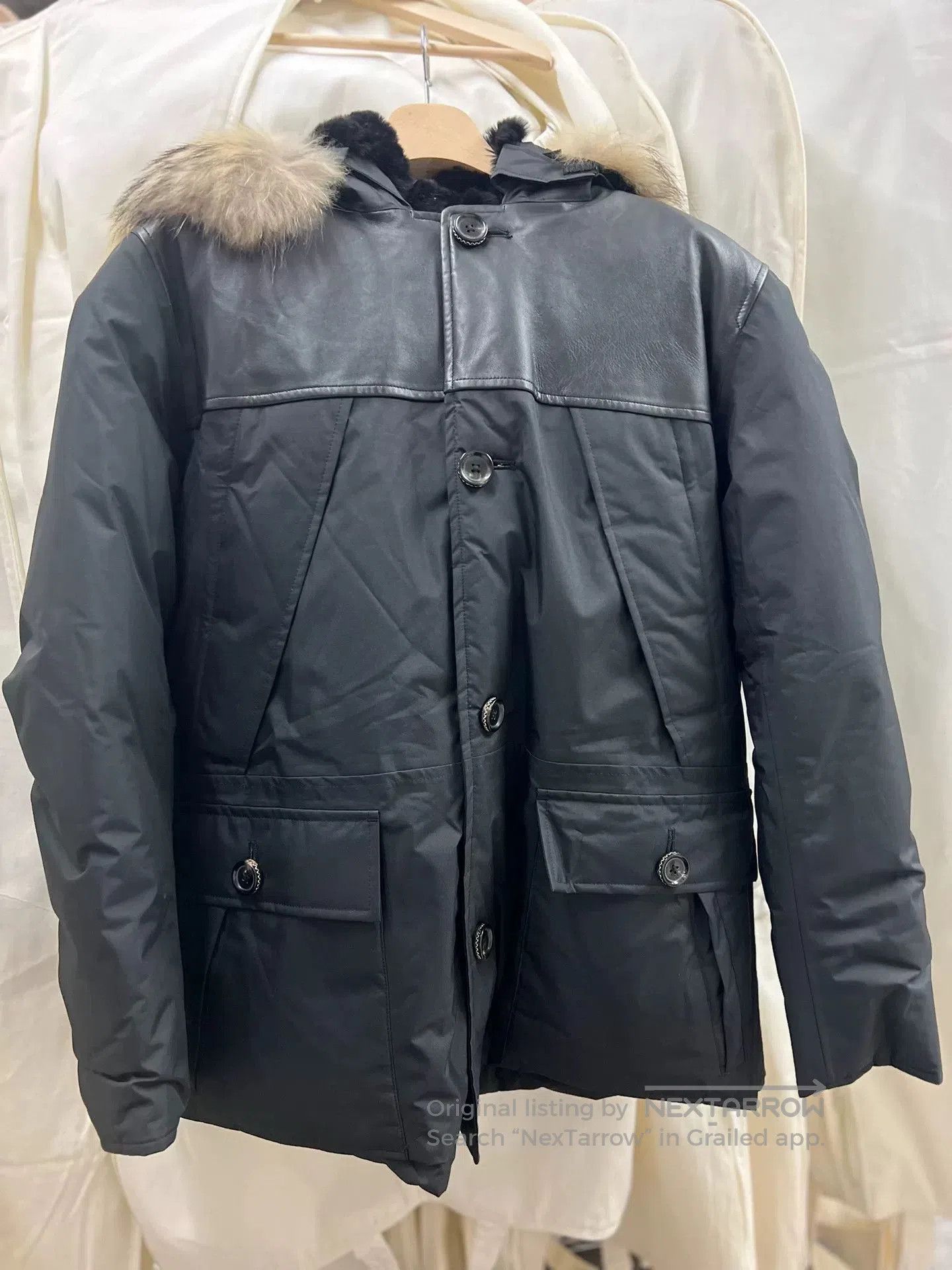 Mastermind Japan MASTERMIND JAPAN Down Jacket with Fur Collar. Size US L / EU 52-54 / 3 - 1 Thumbnail