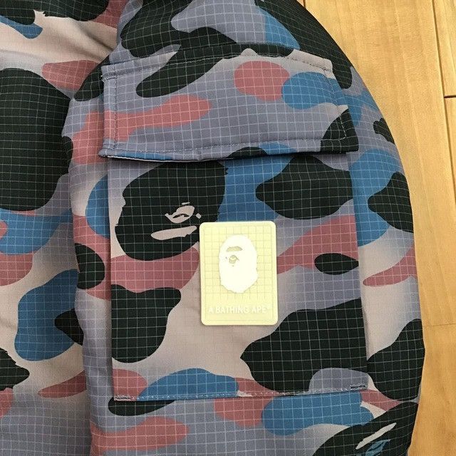 Bape BAPE Grid camo Hoodie Snowboard Puffer Down Jacket APE Size US L / EU 52-54 / 3 - 7 Thumbnail