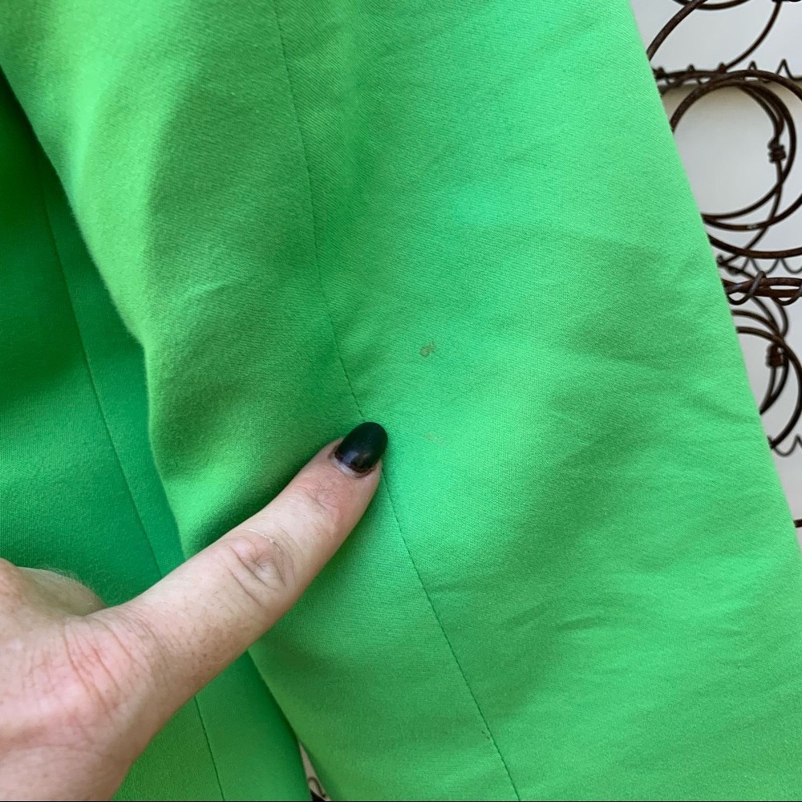 Pendleton Pendleton skirt blazer set green silk blend size 6 Size 28" / US 6 / IT 42 - 8 Thumbnail