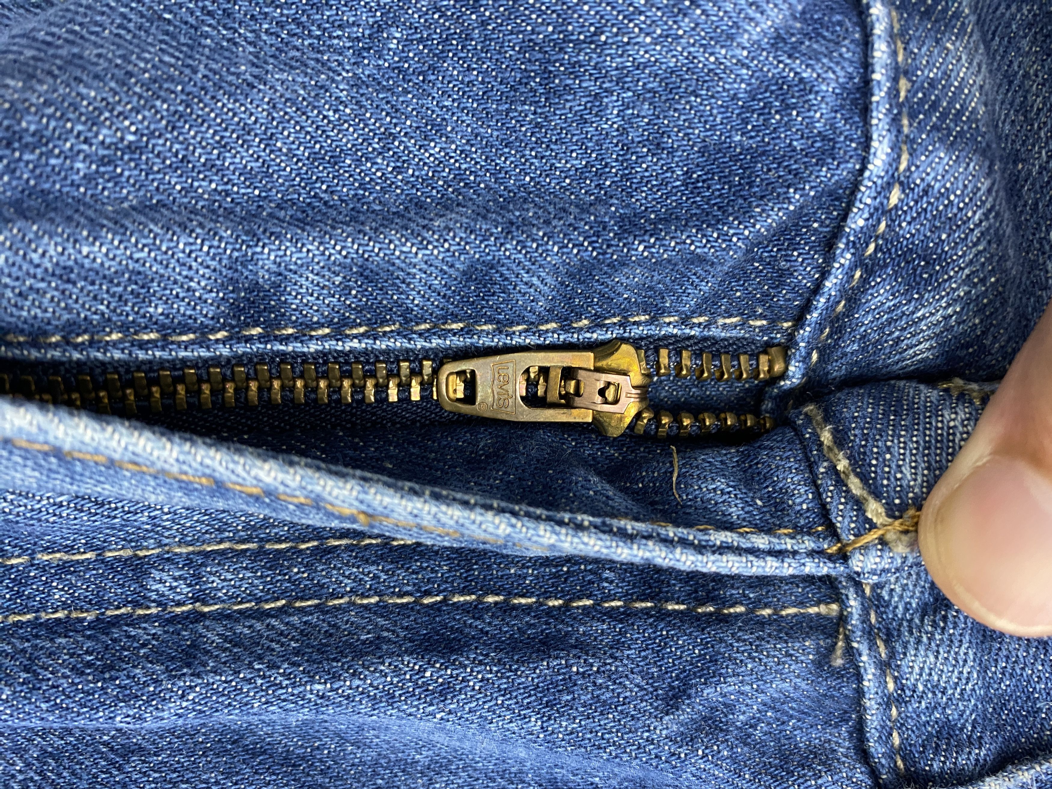 Levi's × Vintage Vintage Levis 511 Faded Blue Jeans Size US 30 / EU 46 - 13 Thumbnail