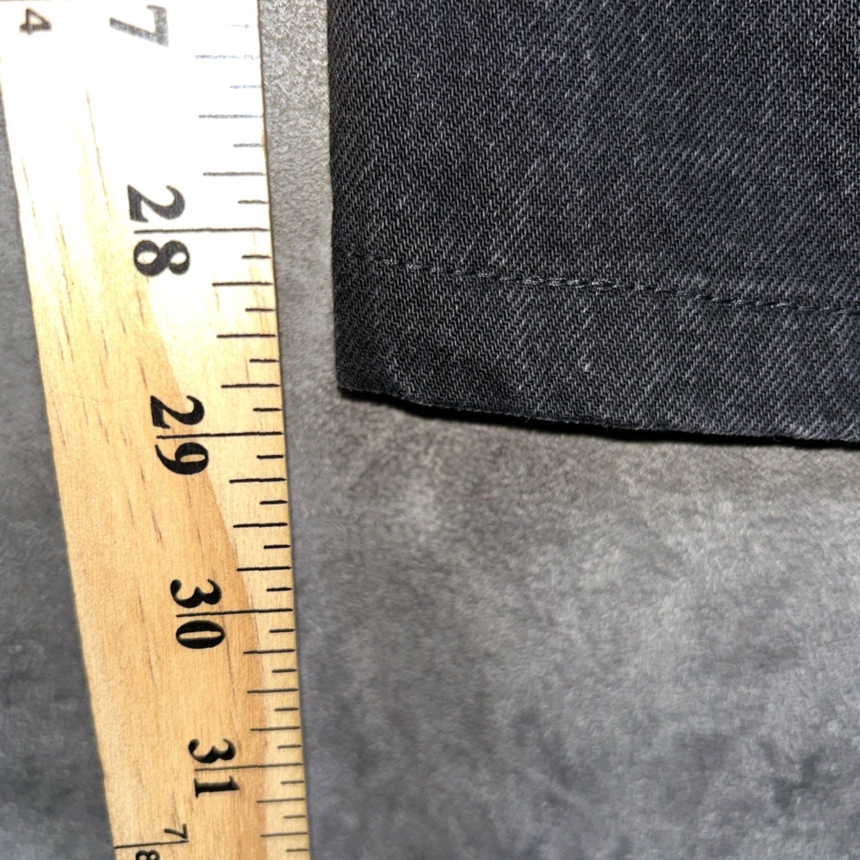 Levi's VINTAGE Levi's 501 Jeans Mens 34x30 Black Denim Button Fly 00501-0660 Regular 5-Pocket Logo Size US 34 / EU 50 - 5 Thumbnail