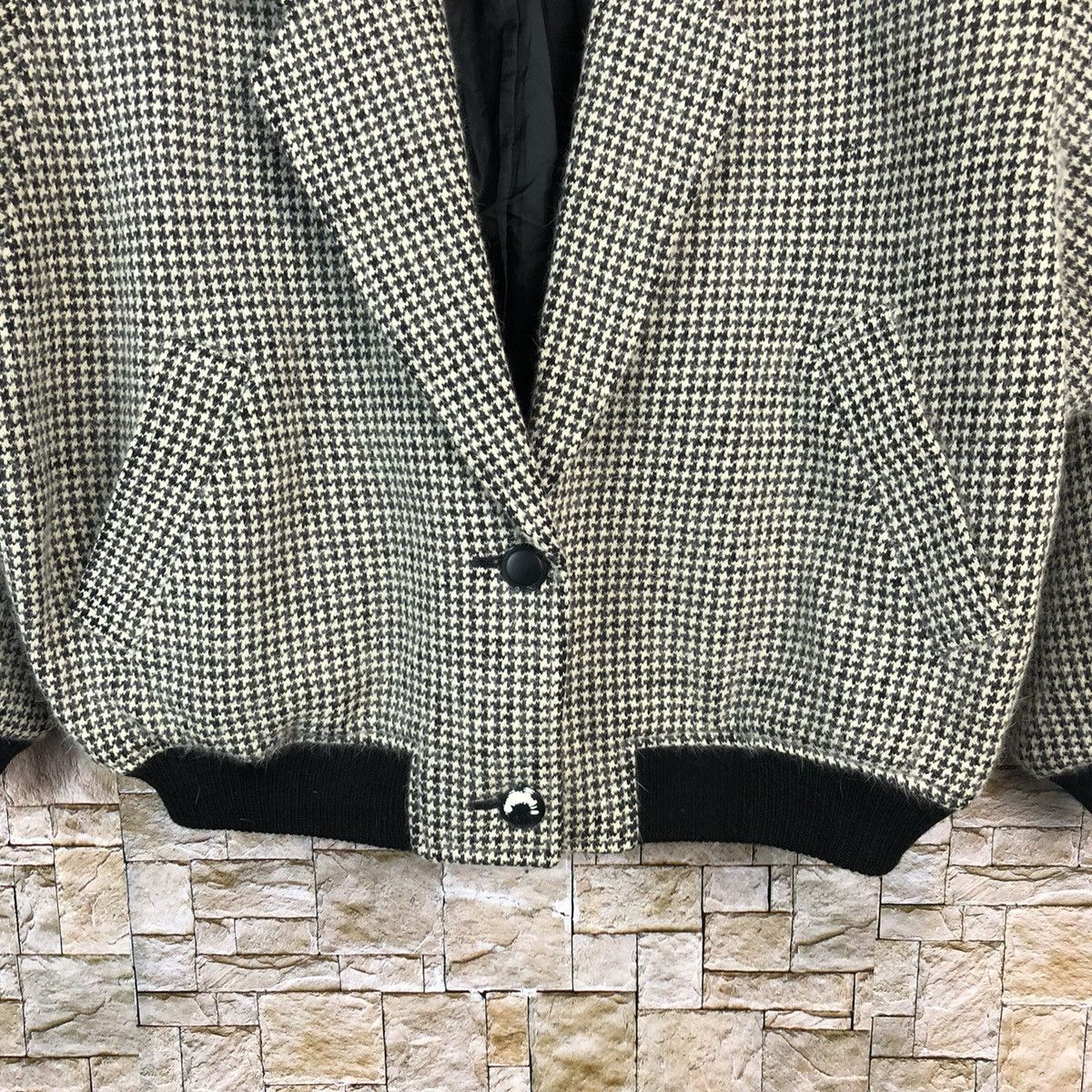 Vintage 11 AR Grey Blazzer #A836 Size L / US 10 / IT 46 - 6 Thumbnail
