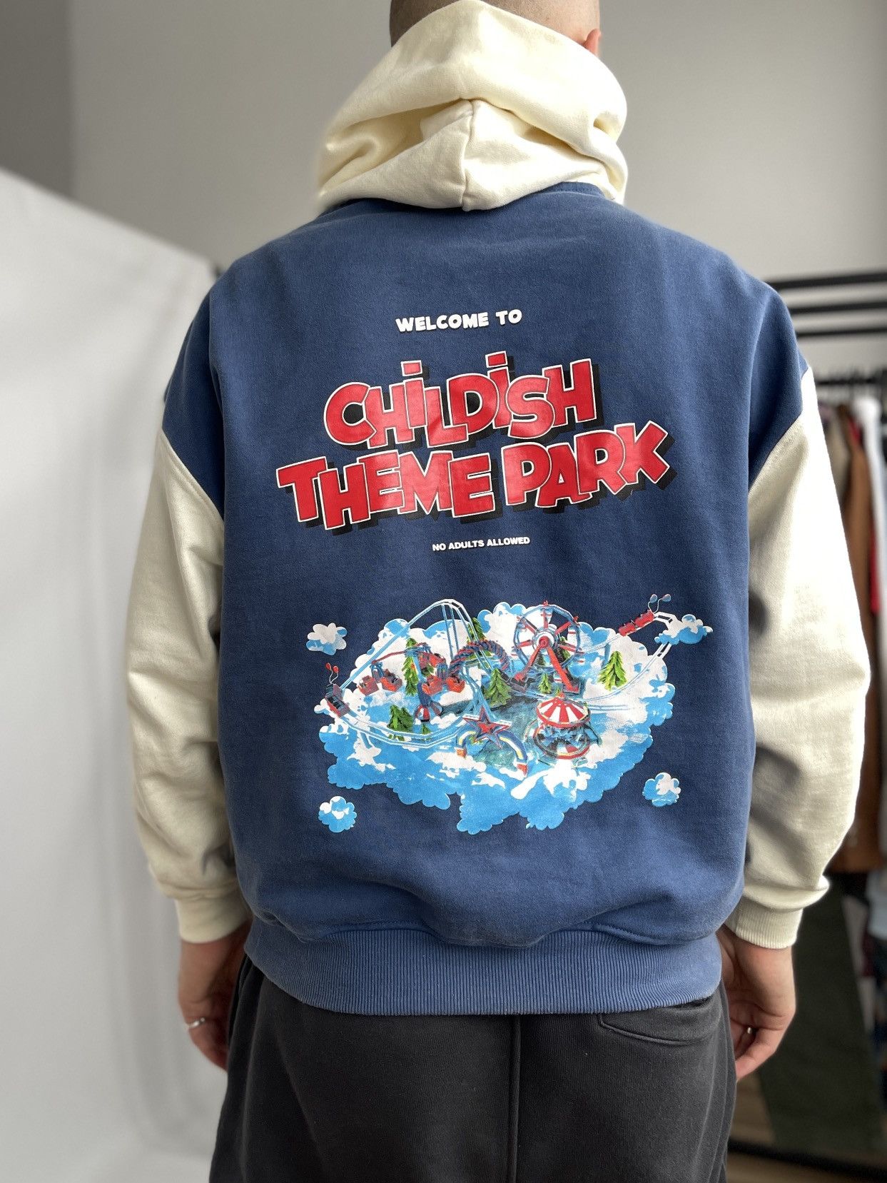 CHILDS × Japanese Brand TGF Childish Theme Park Hoodie Cotton Oversized SIZE S Size US S / EU 44-46 / 1 - 2 Thumbnail