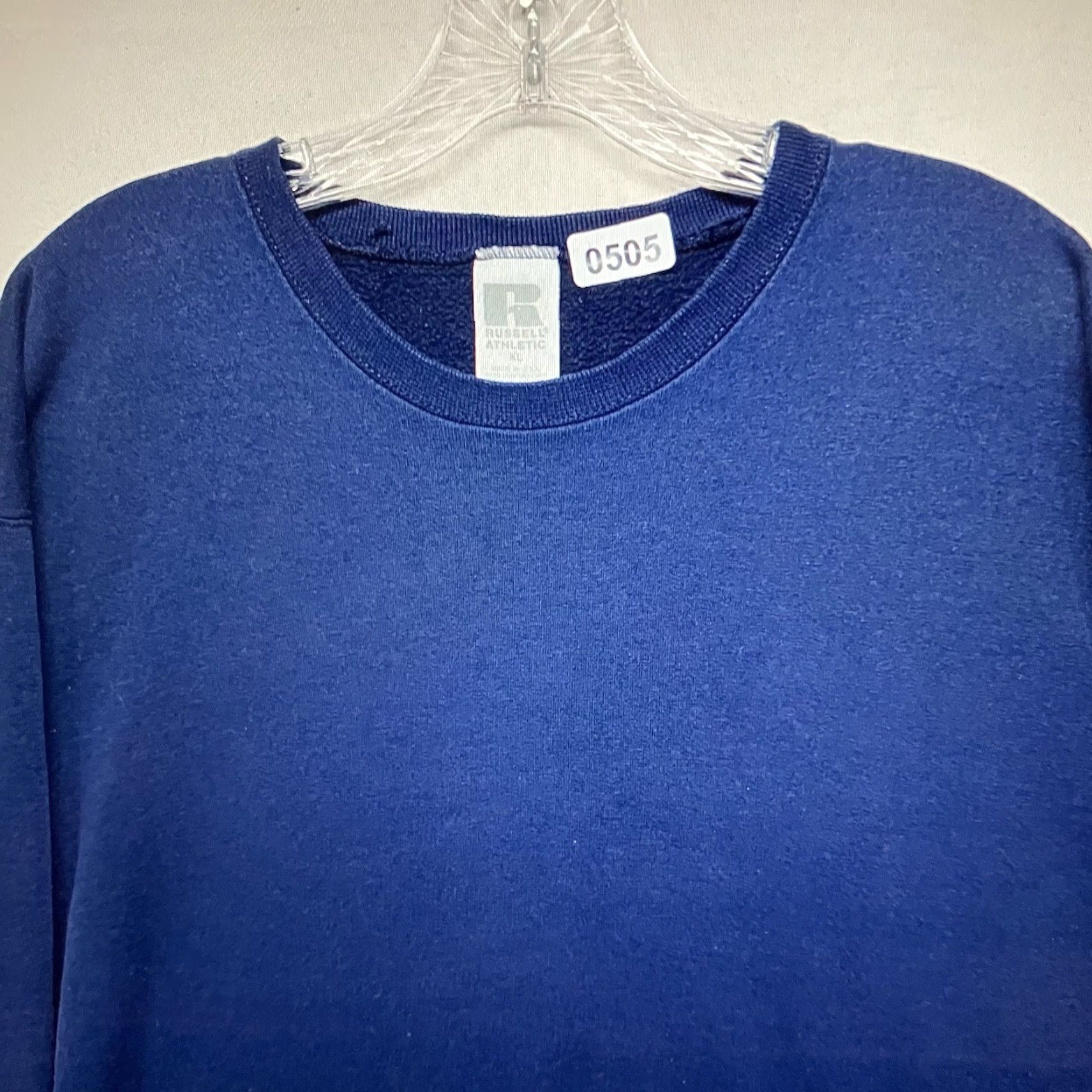 Russell Athletic Vintage Russell Athletic Crewneck Sweatshirt Blue Size XL Made in USA Size US XL / EU 56 / 4 - 4 Thumbnail
