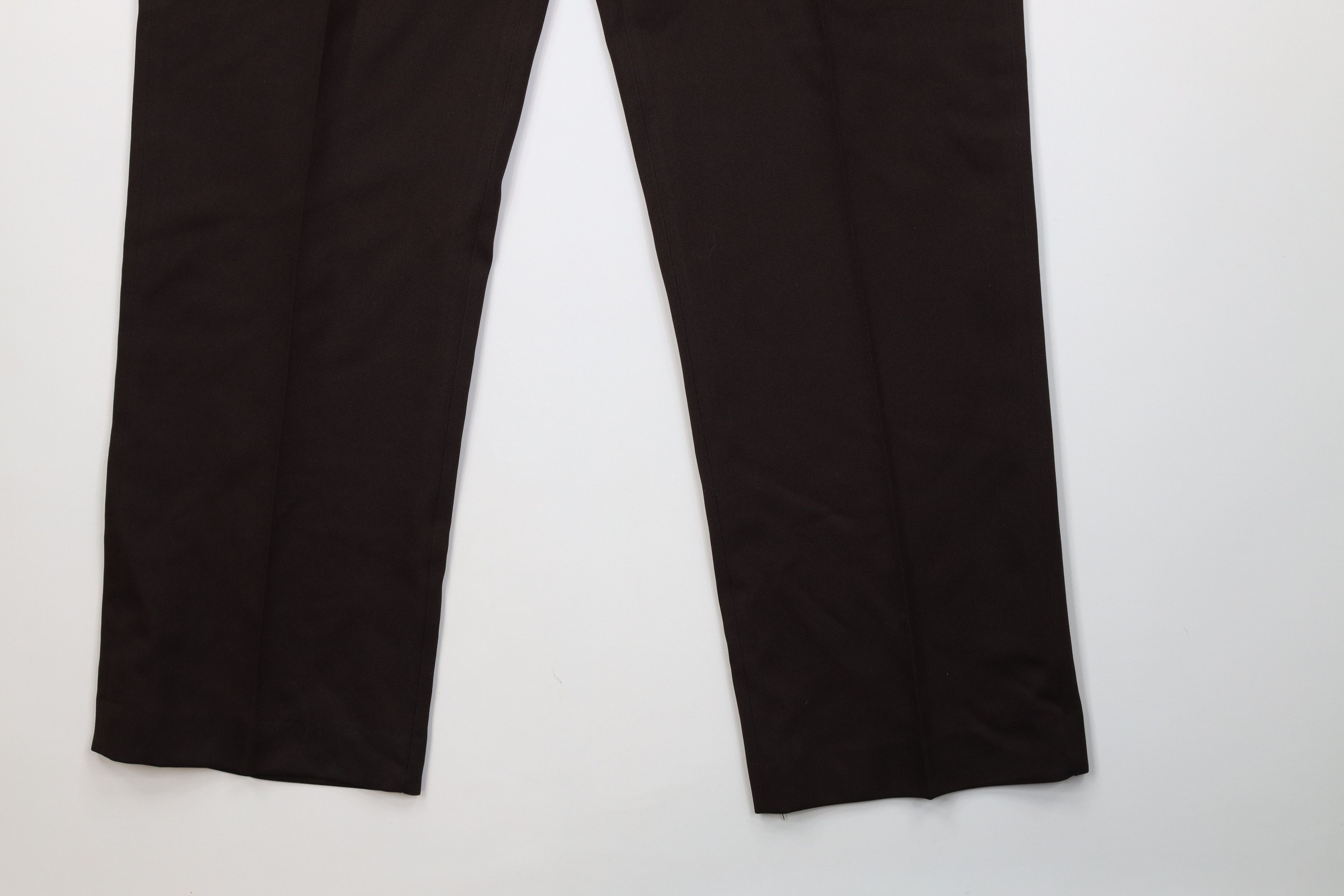 Vintage Vintage 70s Streetwear Flared Wide Leg Chino Pants Brown USA Size US 36 / EU 52 - 5 Thumbnail