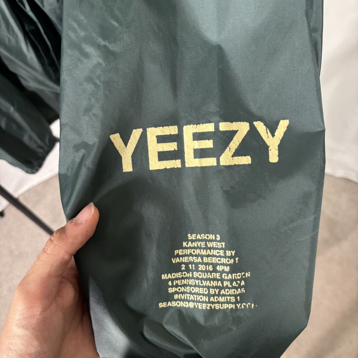 Yeezy Kanye Yeezy Season 3 2016 Invitation Jacket 2XL Size US XXL / EU 58 / 5 - 3 Thumbnail