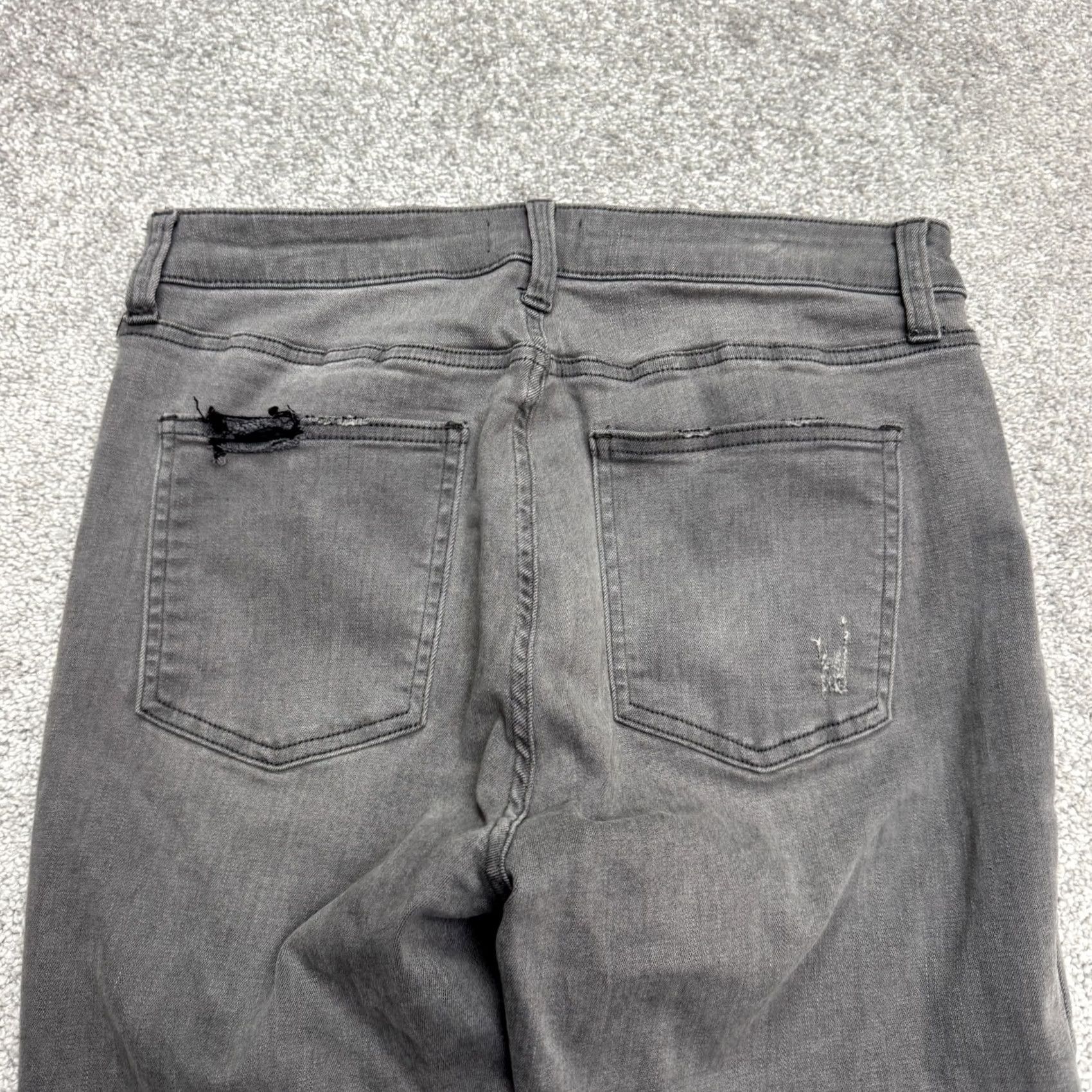 Pistola Pistola Arianna High Rise Distressed Skinny Denim Jeans Womens 31 Gray Brand Pistola Size 24" / US 00 / IT 34 - 6 Thumbnail