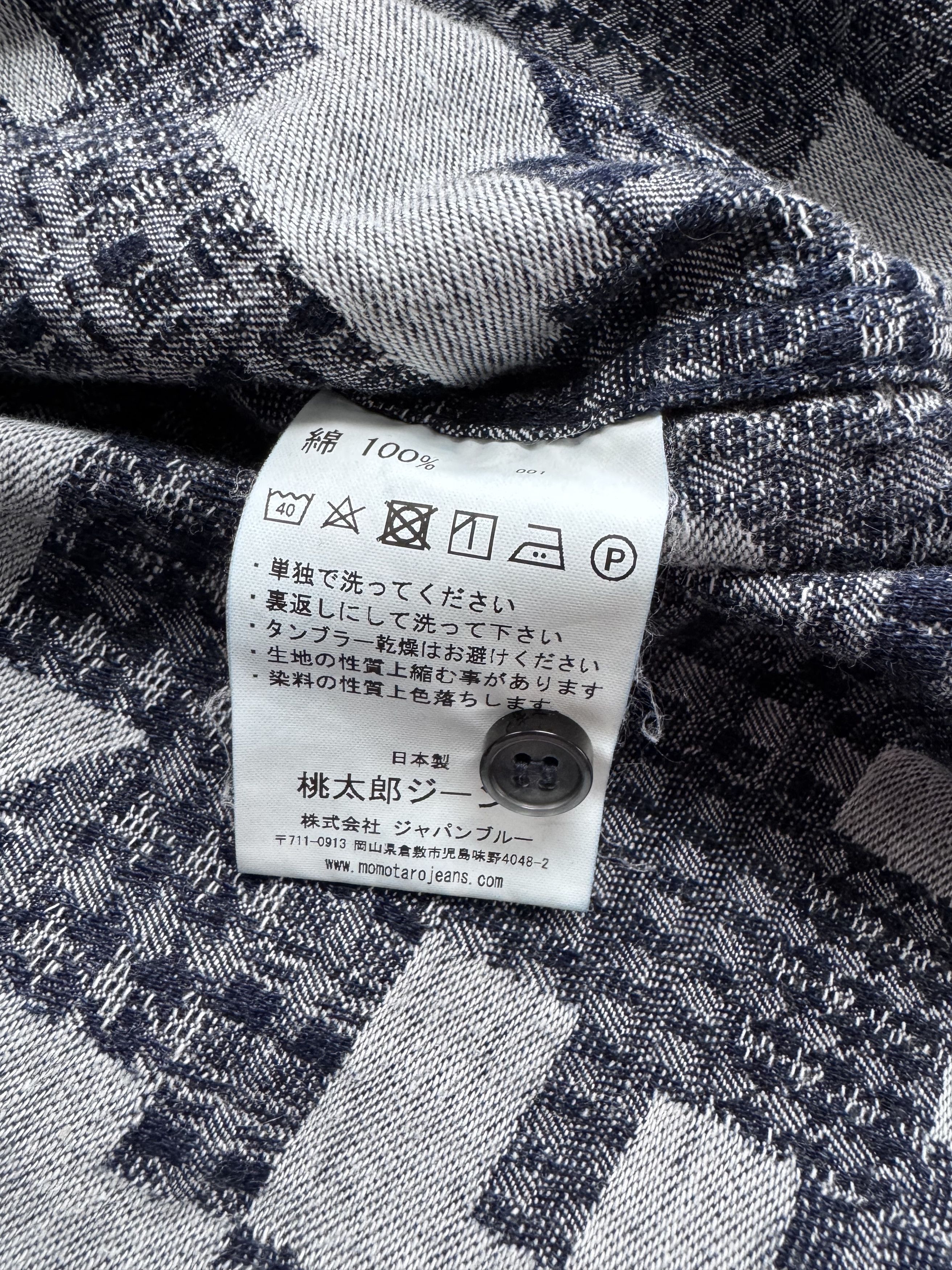 Momotaro Jeans Indigo Jacquard Size US L / EU 52-54 / 3 - 8 Thumbnail