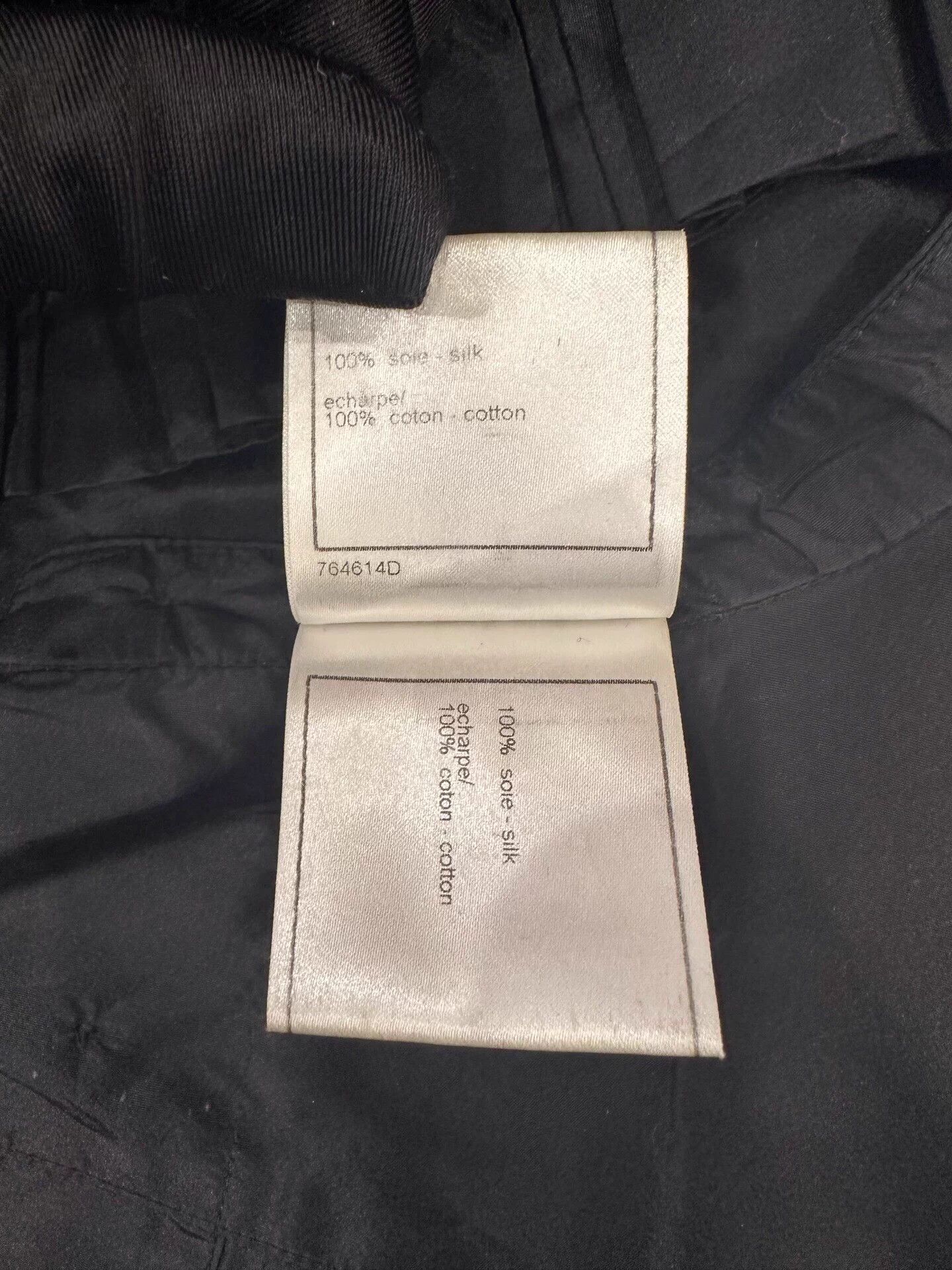 Chanel Chanel Crystal Button Logo Black Vest Size XS / US 0-2 / IT 36-38 - 5 Thumbnail
