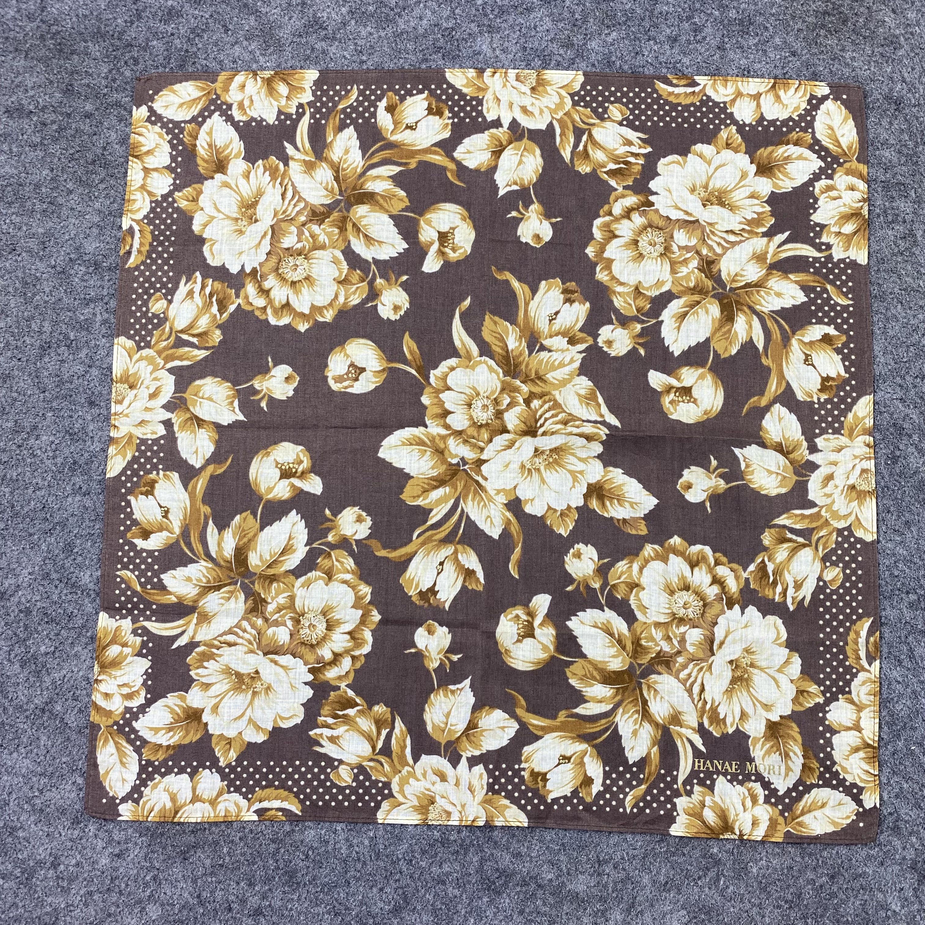 Hanae Mori Hanae Mori Handkerchief / Bandana / Neckerchief-B2385 Size ONE SIZE - 3 Thumbnail