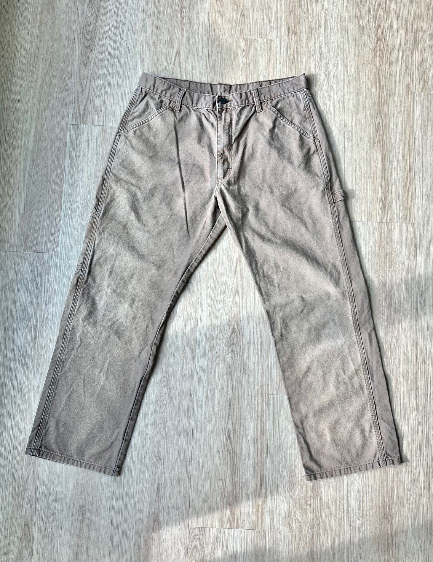 Rustler Vintage Rustler Brown Carpenter Pants Size US 30 / EU 46 - 1 Thumbnail