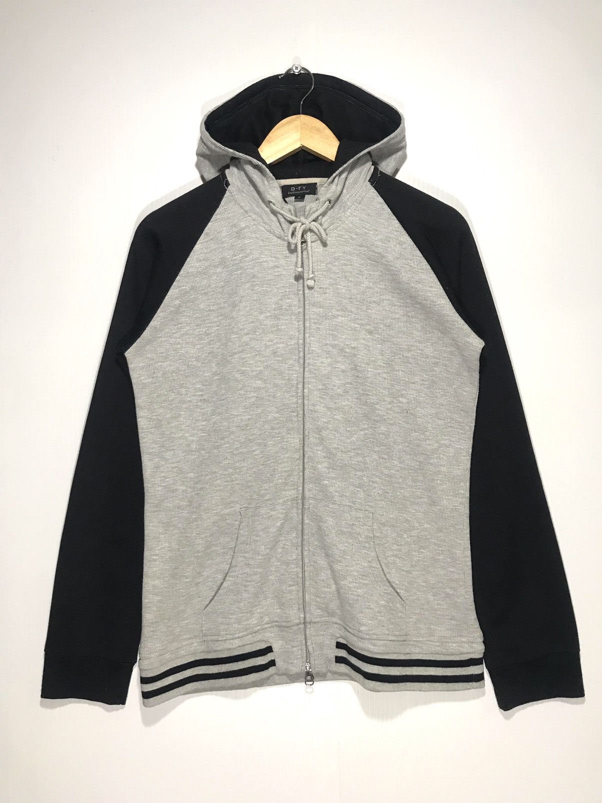 Japanese Brand Japanese D-FY Plain Sweater Zipper Size US L / EU 52-54 / 3 - 4 Thumbnail