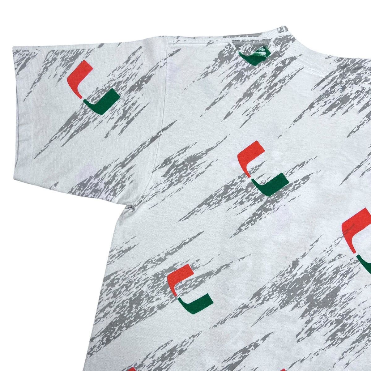NCAA NCAA Miami Hurricanes Super Team Sports All Over Print Tee Size US L / EU 52-54 / 3 - 12 Thumbnail