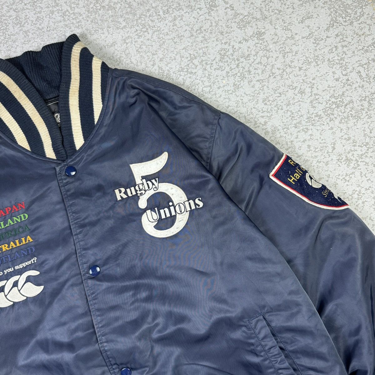 Canterbury of New Zealand Canterbury 5 Rugby Union Edition Varsity Jacket Size US XL / EU 56 / 4 - 4 Thumbnail
