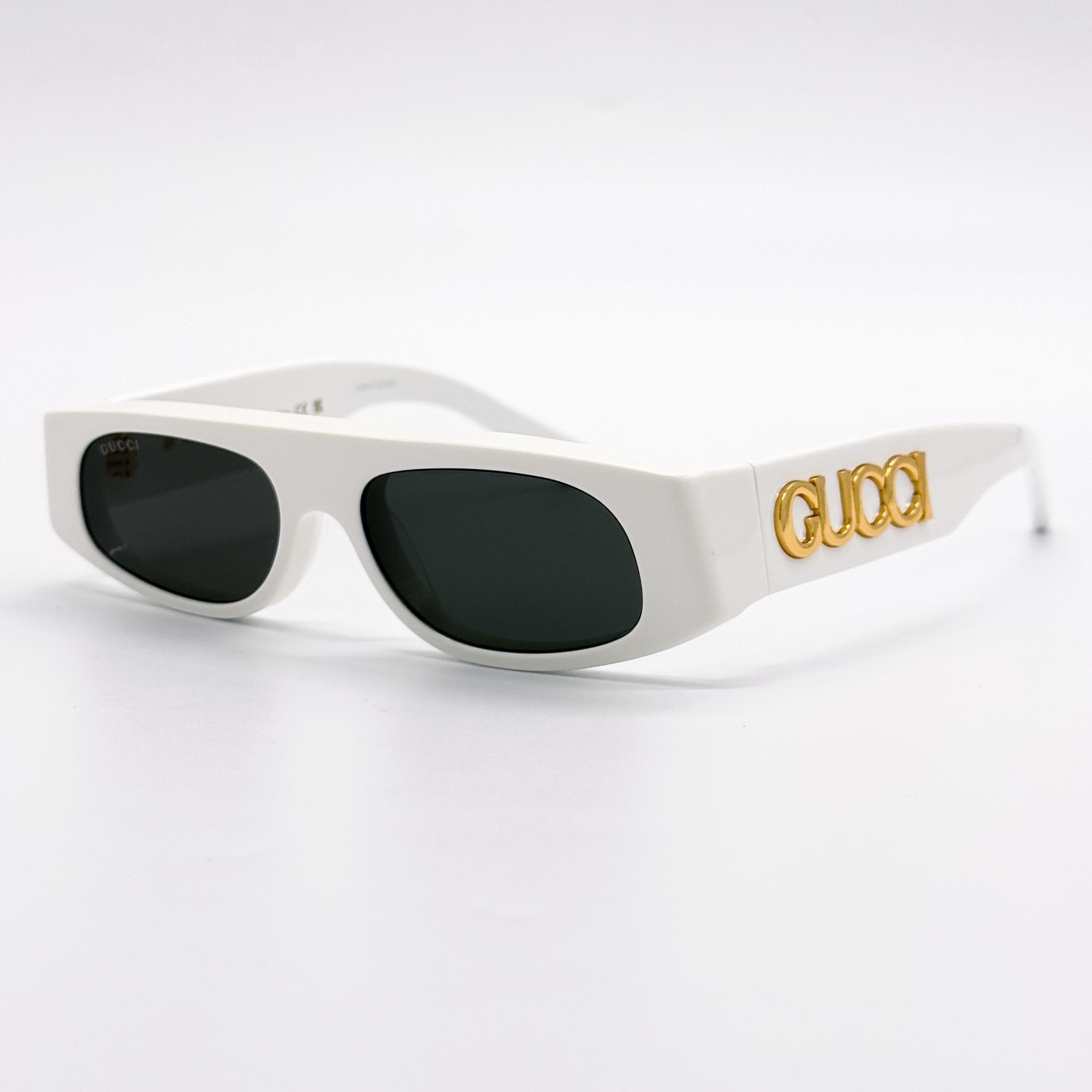 Gucci NEW GUCCI SUNGLASSES GG1771S 002 SQUARE WHITE WOMEN EYEWEAR Size ONE SIZE - 3 Thumbnail