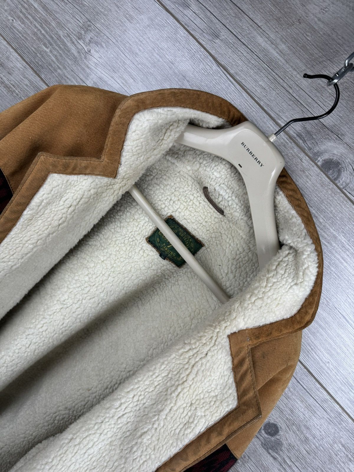 Unique warm rare vintage bomber jacket of the 80s from Skin