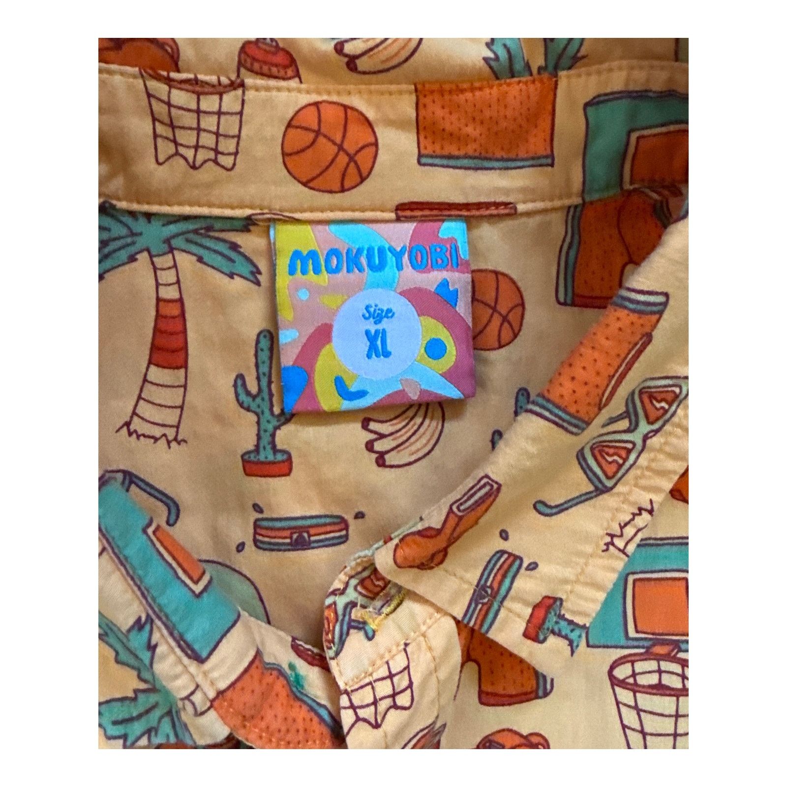 Other Mokuyobi Slam Dunk Paradise Button Up Shirt Size XL XLarge Size US XL / EU 56 / 4 - 5 Thumbnail
