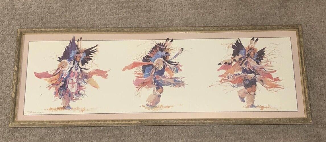 Designer Stunning Dancing Native American Indian Betty Jean Billups Size ONE SIZE - 1 Thumbnail