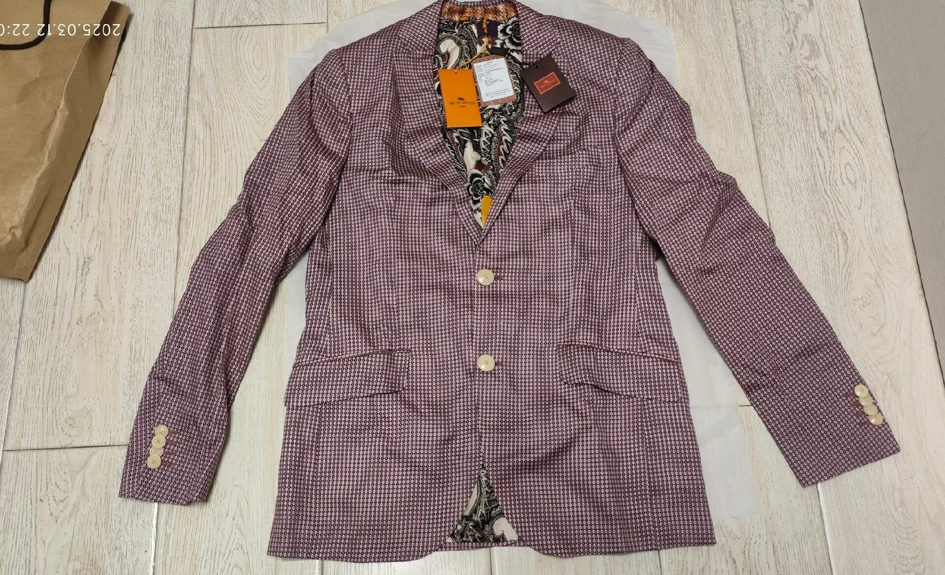 Etro ETRO Men's Casual Blazer Size US M / EU 48-50 / 2 - 1 Thumbnail
