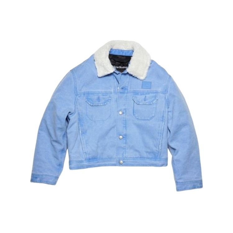 Acne Studios Acne Studios Face Patch Denim Jacket US M Size US M / EU 48-50 / 2 - 1 Thumbnail