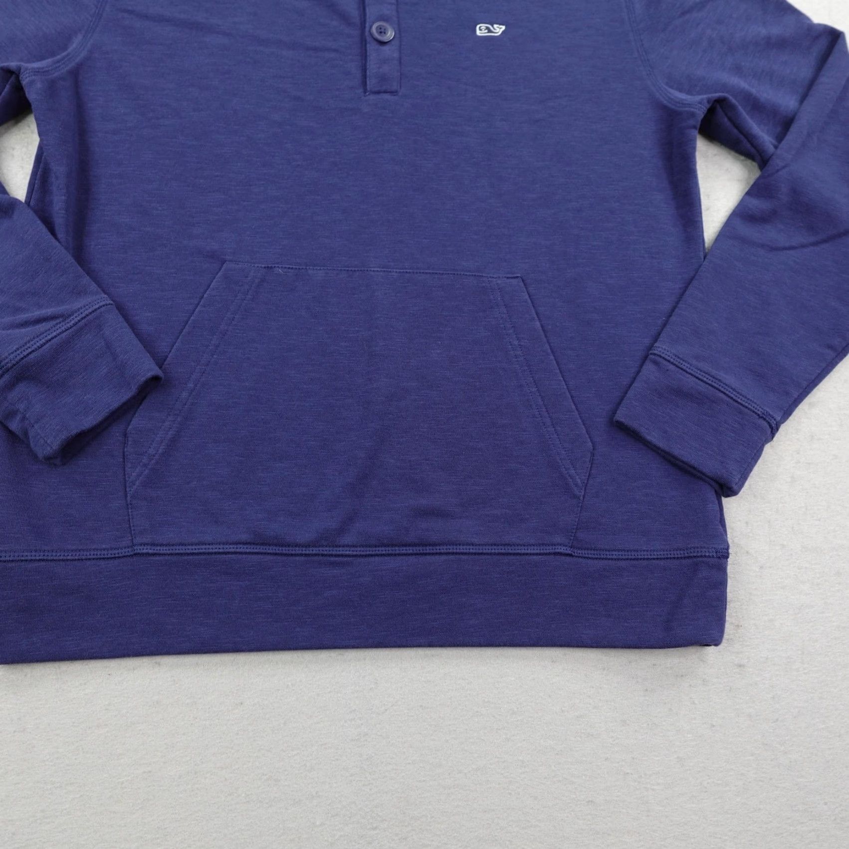 Vineyard Vines Vineyard Vines Sweatshirt Mens Medium Blue Pullover Mock Neck Whale Logo Size US M / EU 48-50 / 2 - 4 Thumbnail