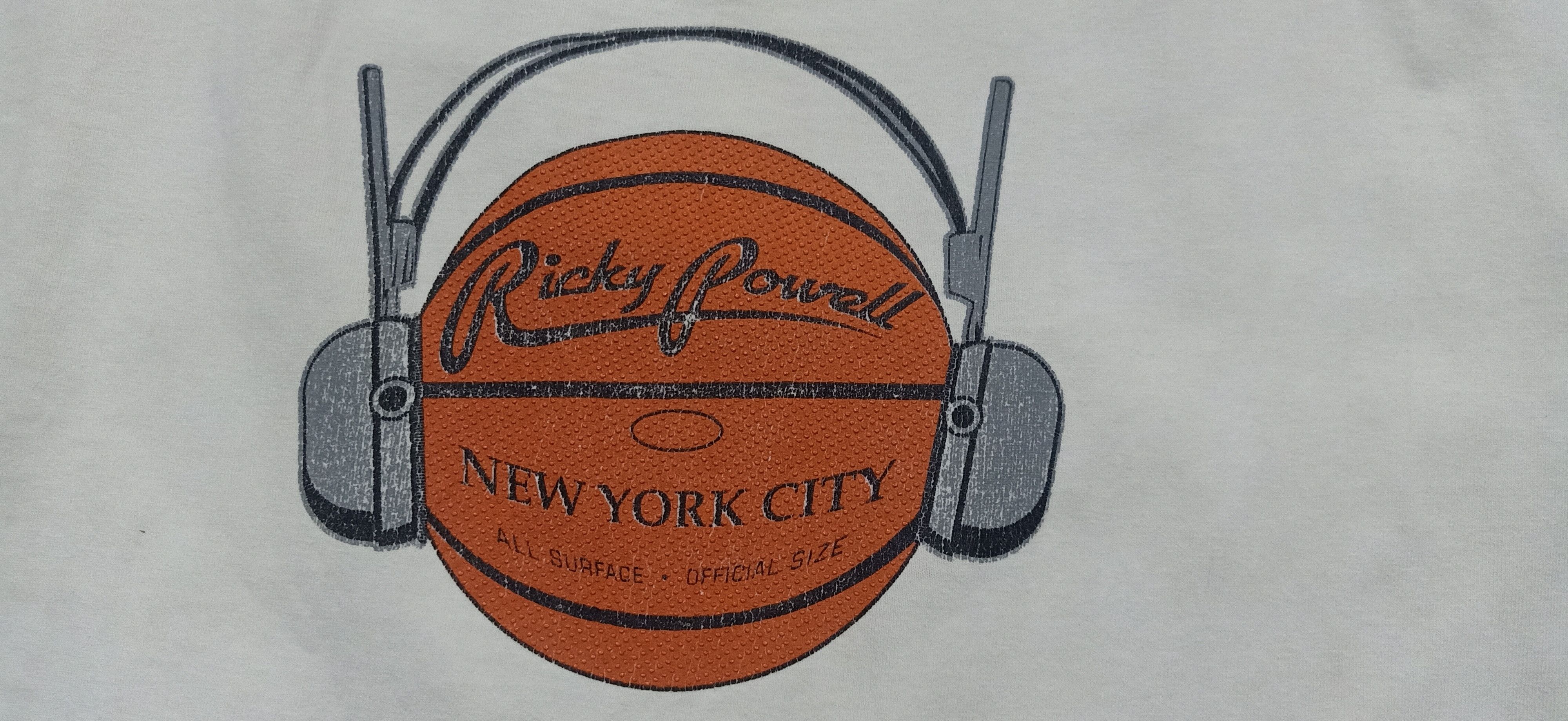 Band Tees Vtg Ricky Powell NYC distressed tee Size US L / EU 52-54 / 3 - 2 Thumbnail