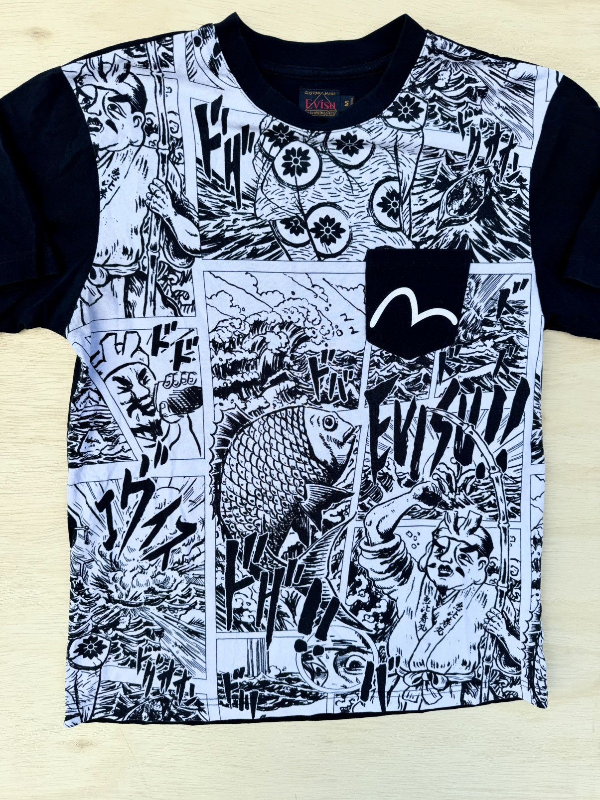 Evisu EVISU Heritage Japanese Vintage Y2K Rap Hip Hop T-Shirt Size US M / EU 48-50 / 2 - 3 Thumbnail