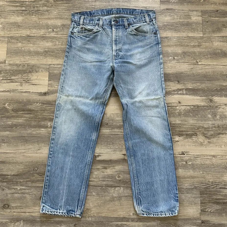 Levi's Vintage Levi's Orange Tab 505 Denim Jeans Size US 35 - 5 Thumbnail