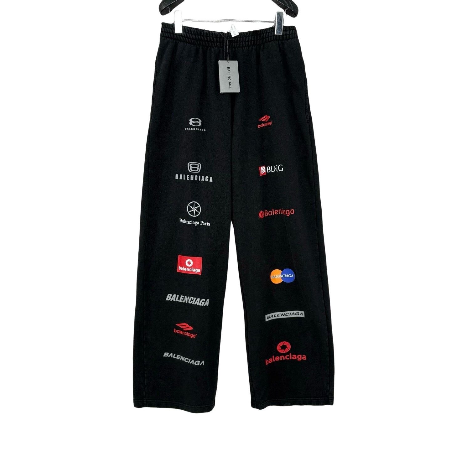 Balenciaga Balenciaga Racing Logo Sweatpants Size S Size US 30 / EU 46 - 1 Thumbnail