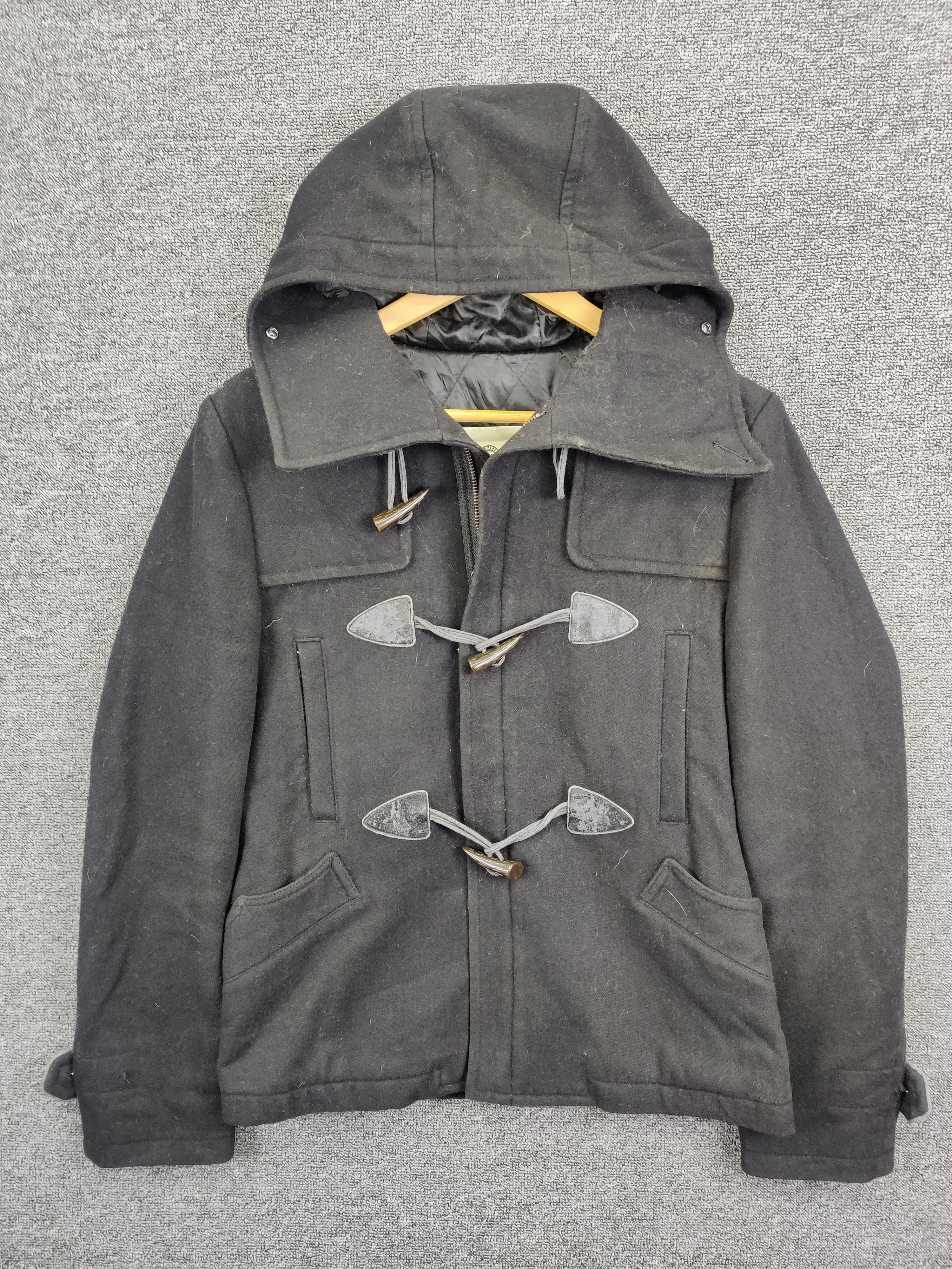 PPFM Vintage PPFM Wool Duffle Coat Hooded Size US M / EU 48-50 / 2 - 1 Thumbnail