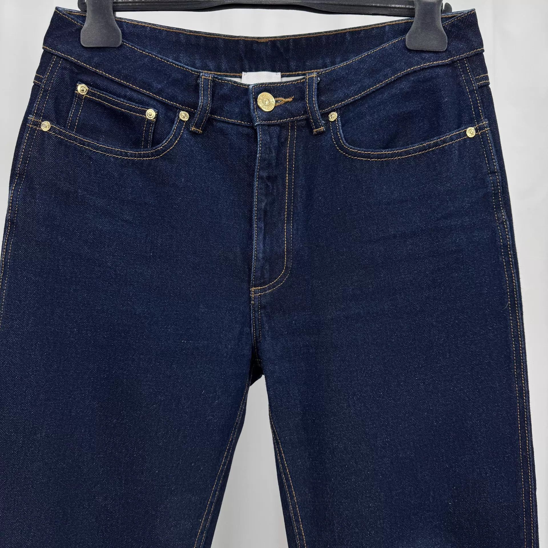 Burberry Burberry Horseferry Bit Gold Buckle Jeans W29 New Size 29" - 3 Thumbnail