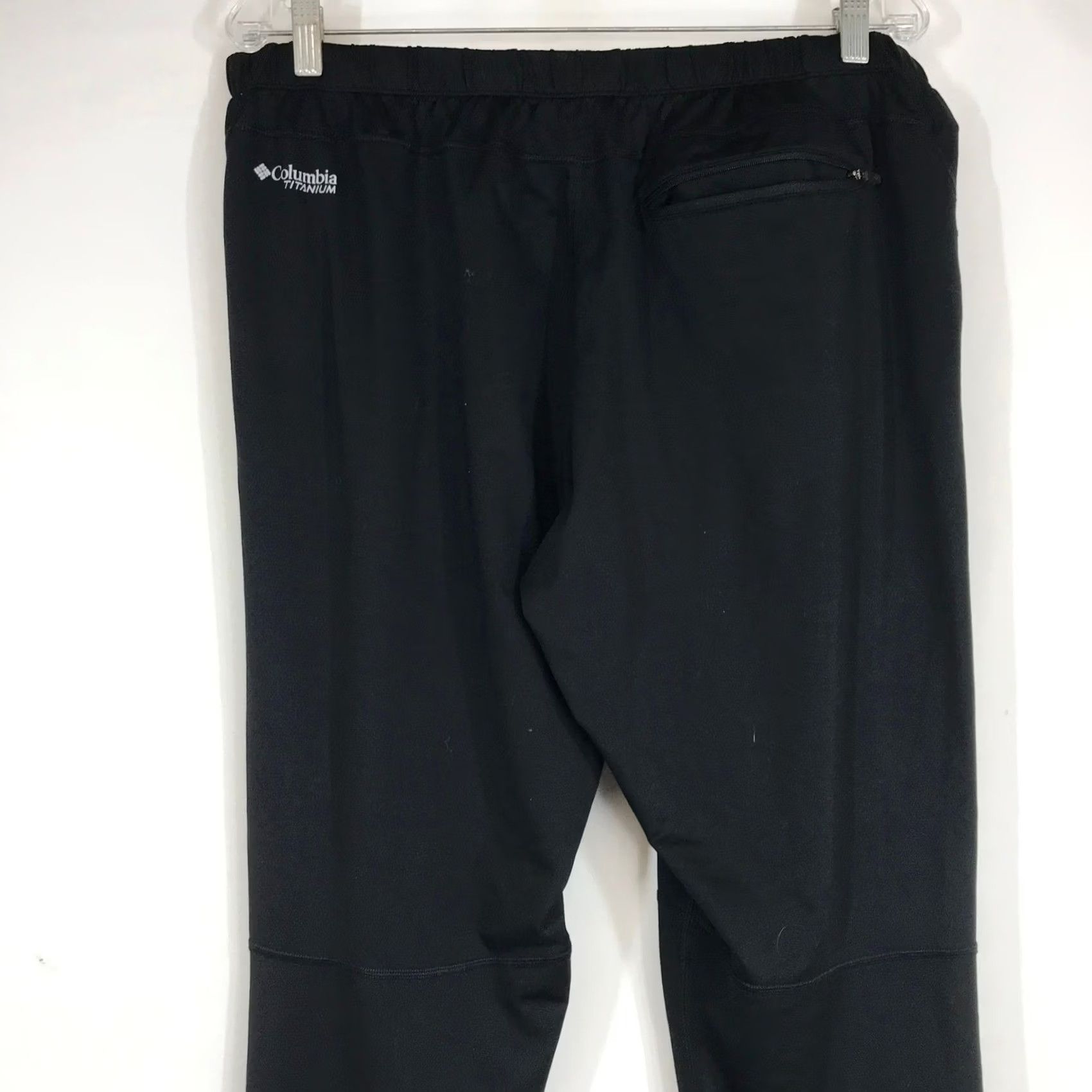 Vintage Columbia Titanium Pants Women XL Black Athletic Hiking Omni-Wick Ankle Zip Size 40" / US 18 - 5 Thumbnail