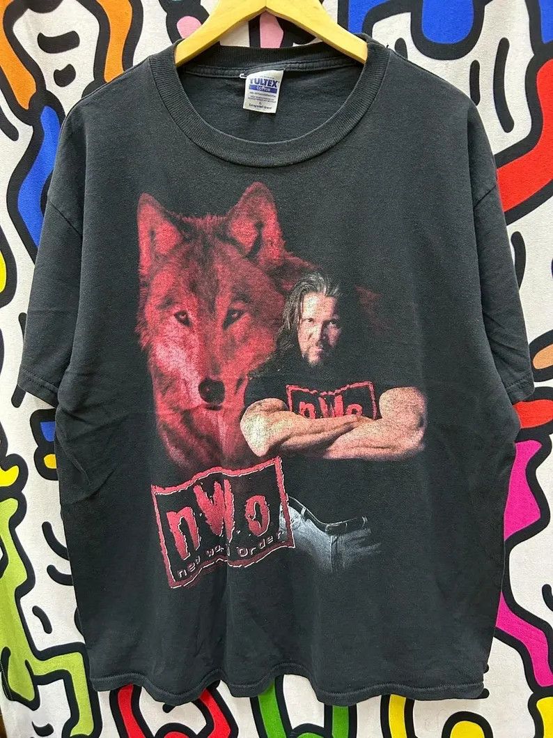 Vintage Vintage 1997 Kevin Nash NWO tshirt size XL Size US XL / EU 56 / 4 - 2 Thumbnail