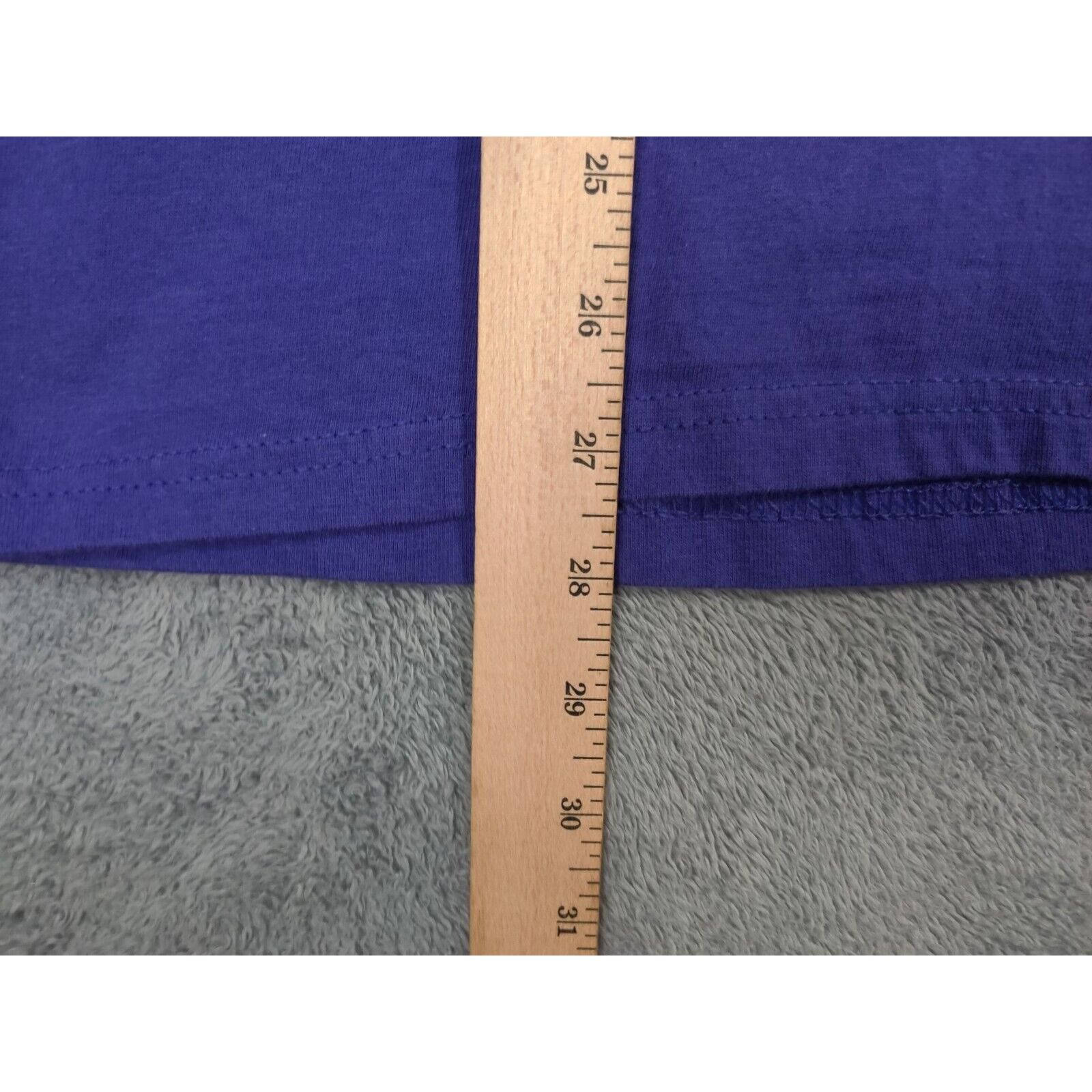 Hanes Breast Cancer Shirt Adult Mens Medium Purple Fund The Fight Size US M / EU 48-50 / 2 - 8 Thumbnail