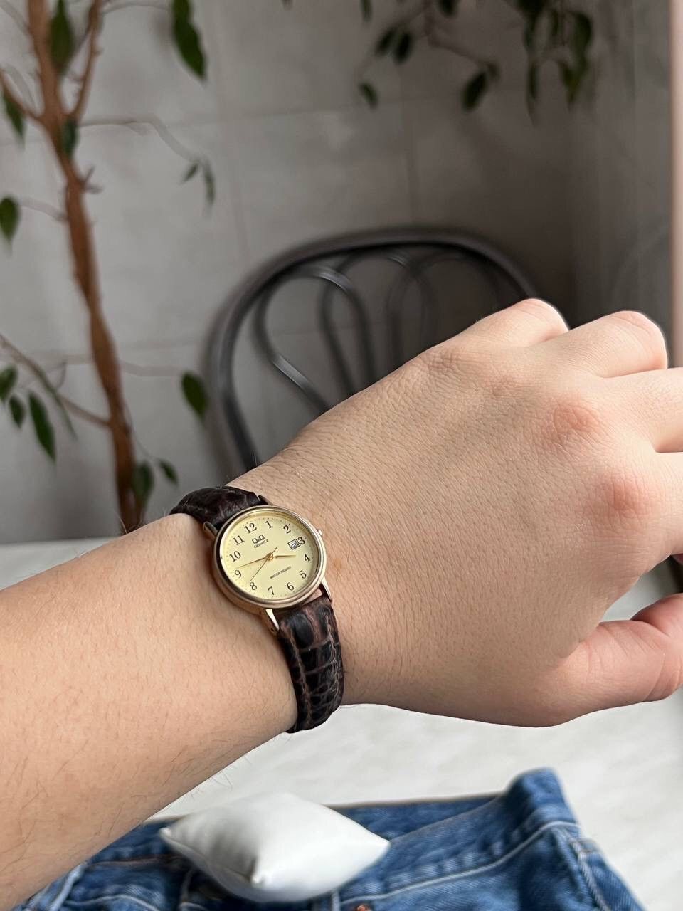 Japanese Brand × Vintage Vintage Japanese style futuristic Watch Classic Calendar Old Size ONE SIZE - 10 Thumbnail