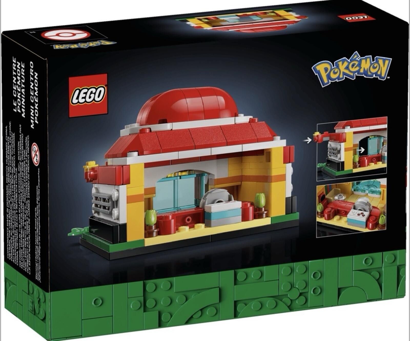 LEGO LEGO 40911 Mini Pokemon Center - Brand New Sealed, LEGO Size ONE SIZE - 4 Thumbnail