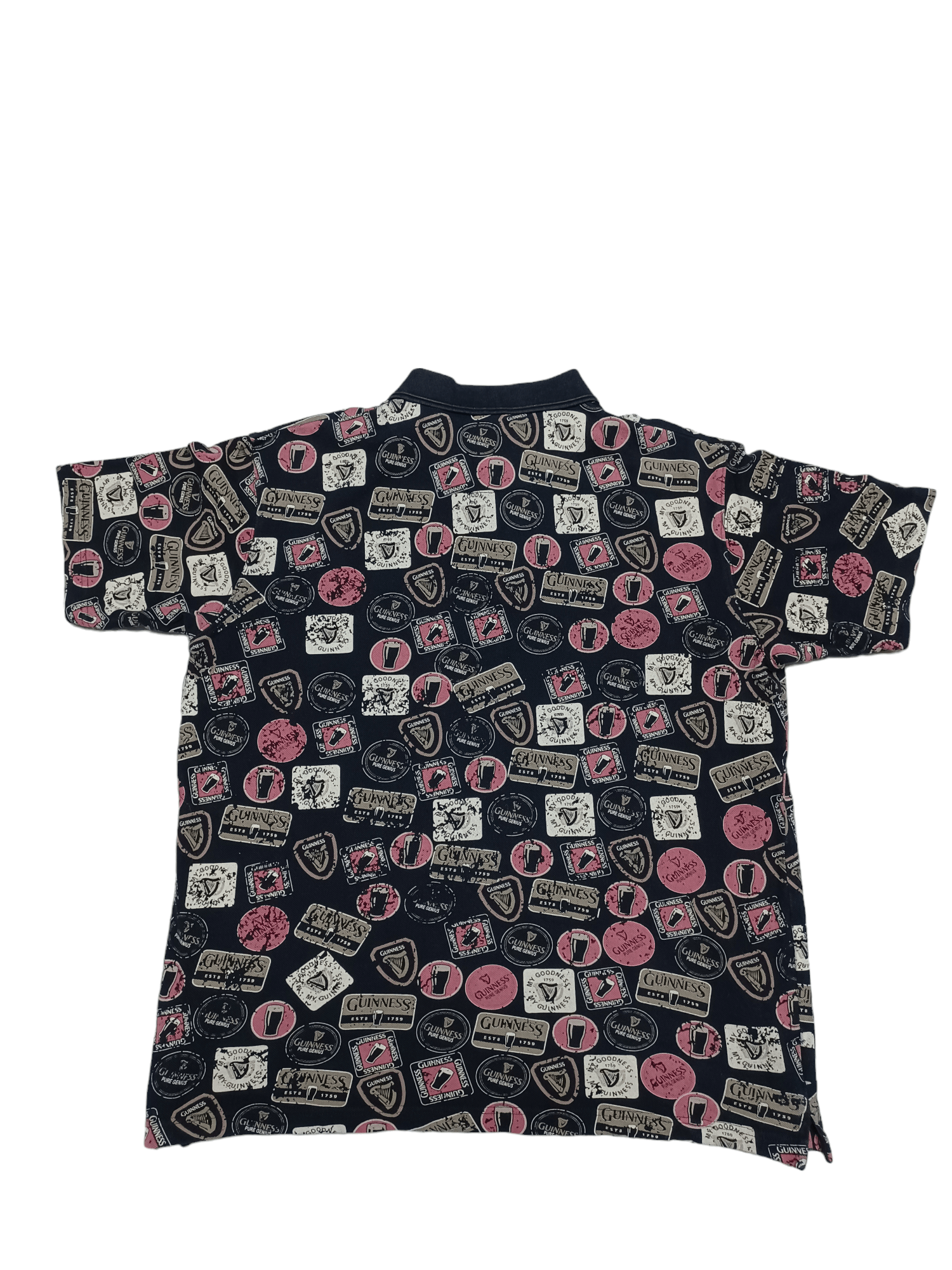 Other GUINNESS PRINT LOGO ALL OVER FANTASTIC POLO SHIRT MERCH Size US L / EU 52-54 / 3 - 2 Thumbnail