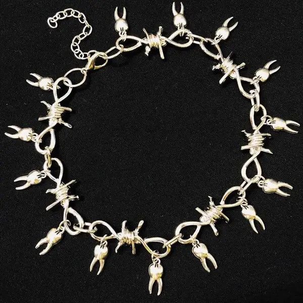 Other Chunky Tooth Choker Necklace Size ONE SIZE - 2 Thumbnail