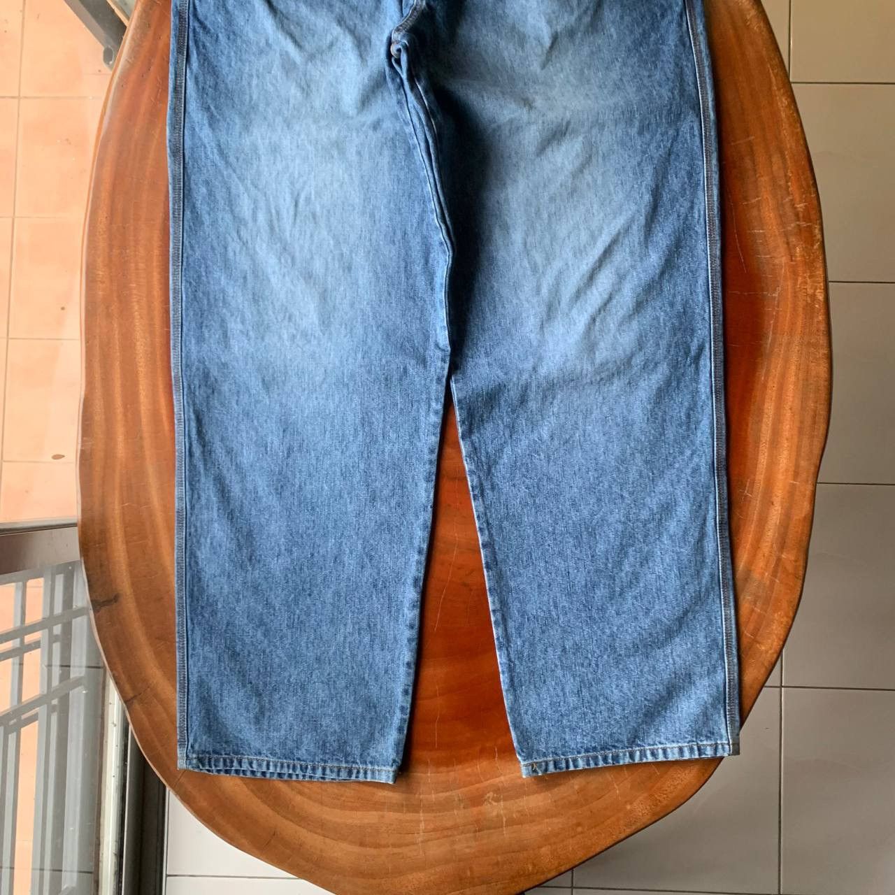 Marithe + Francois Girbaud Vintage Baggy Marithe Francois Girbaud MFG Blue Denim Pants Size US 36 / EU 52 - 5 Thumbnail
