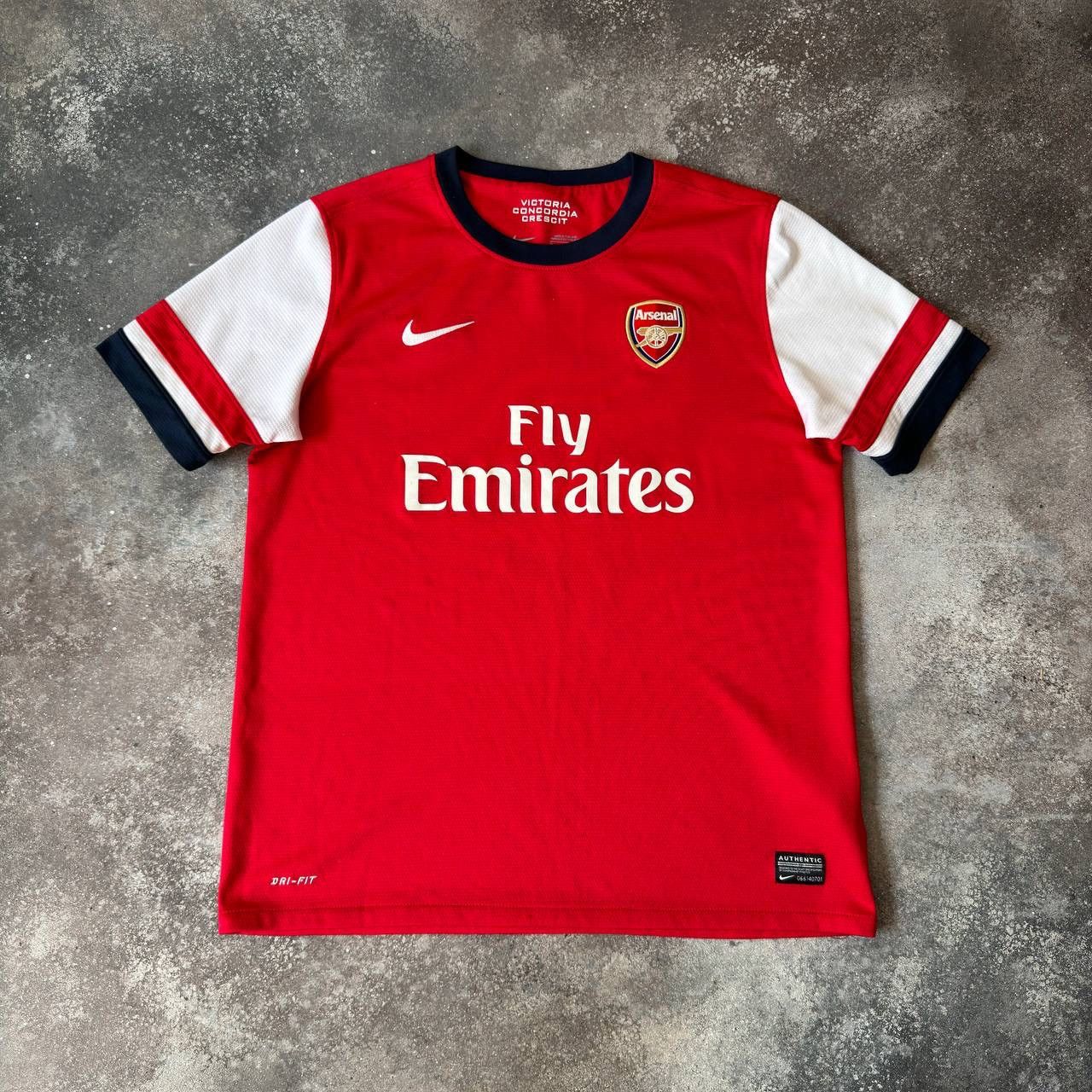 Nike × Vintage 2012/14 FC Arsenal London Soccer Jersey / Football Shirt Size US S / EU 44-46 / 1 - 1 Thumbnail