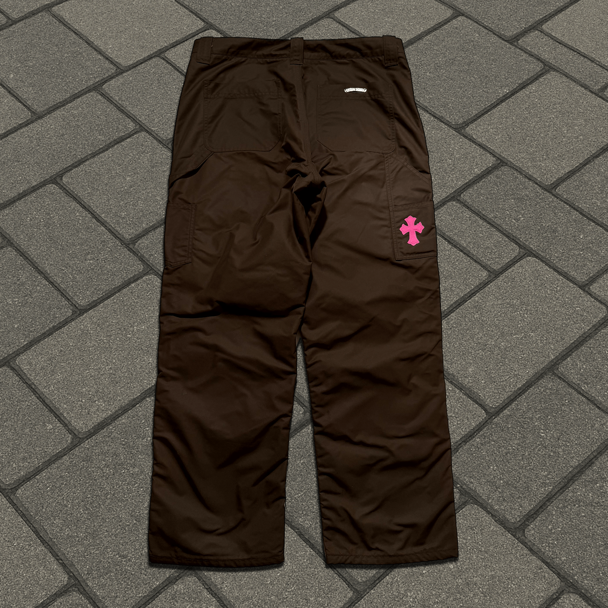 Chrome Hearts Chrome Hearts Brown Double Knee Carpenter Pants Size US 31 - 3 Thumbnail