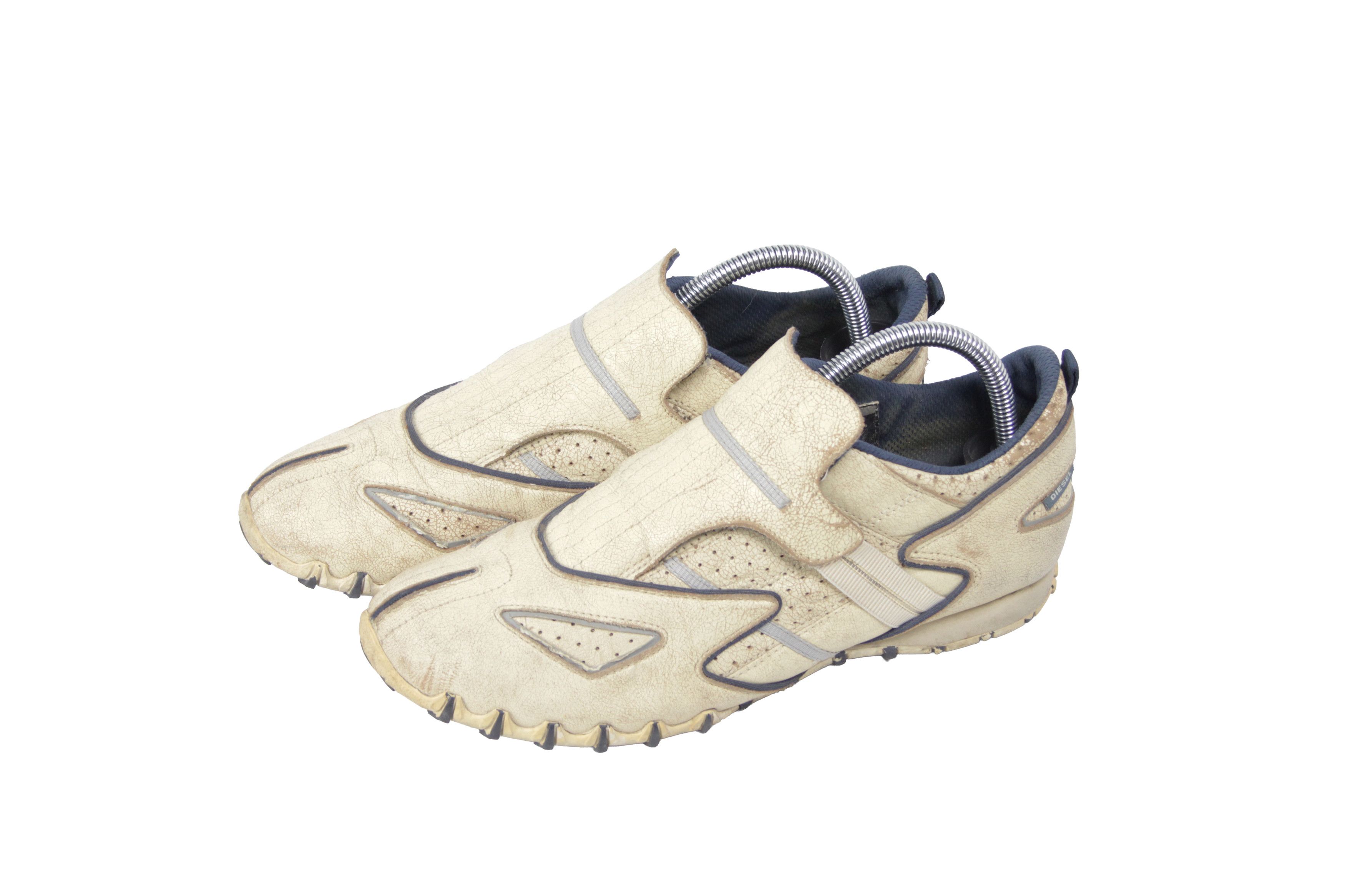Diesel 00S Y2K Whittier Low Grunge Sneakers Vintage Size US 8 / EU 41 - 3 Thumbnail