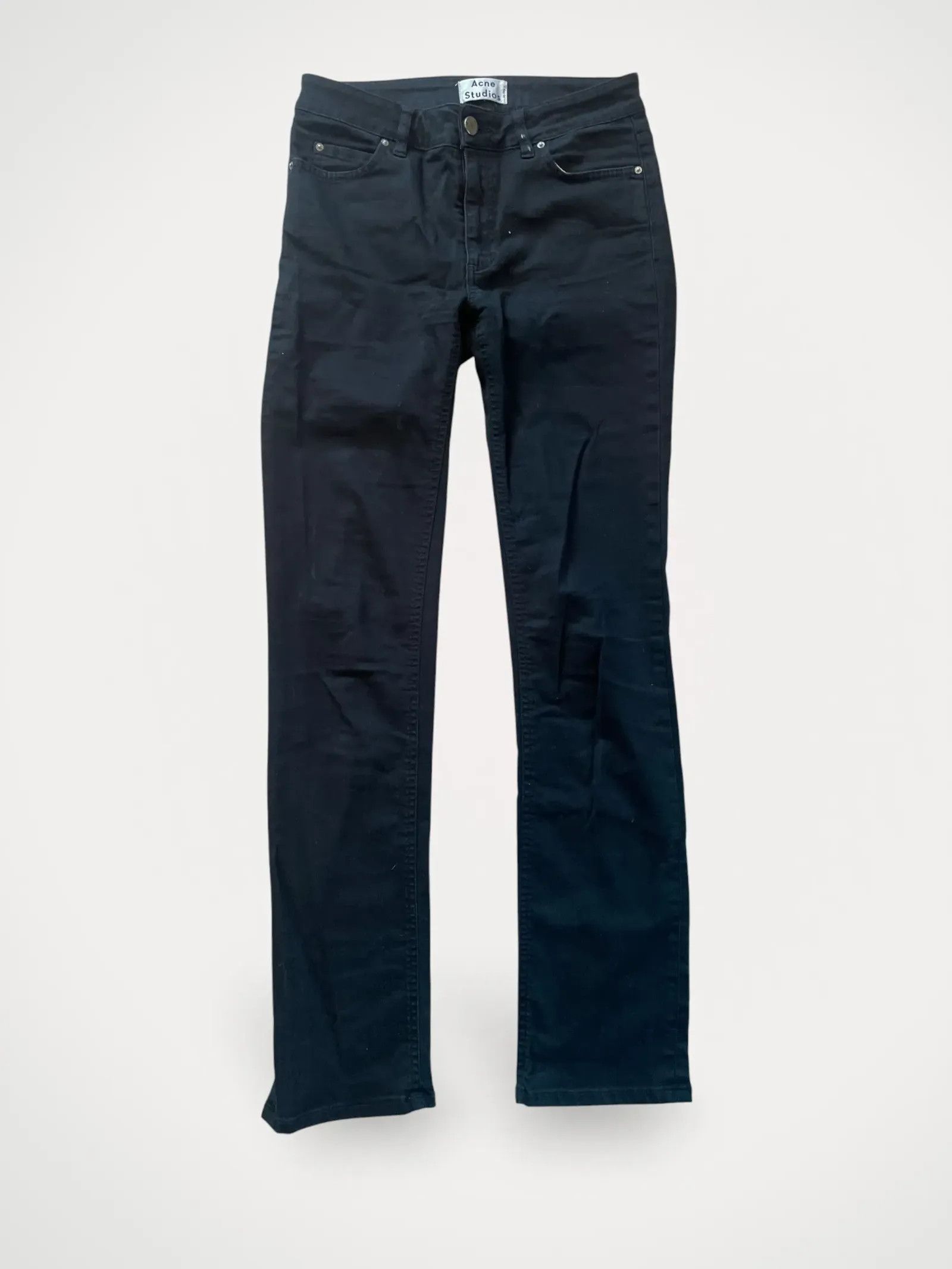 Acne Studios Acne Studios Jet black Jeans Size 27" / US 4 / IT 40 - 1 Thumbnail