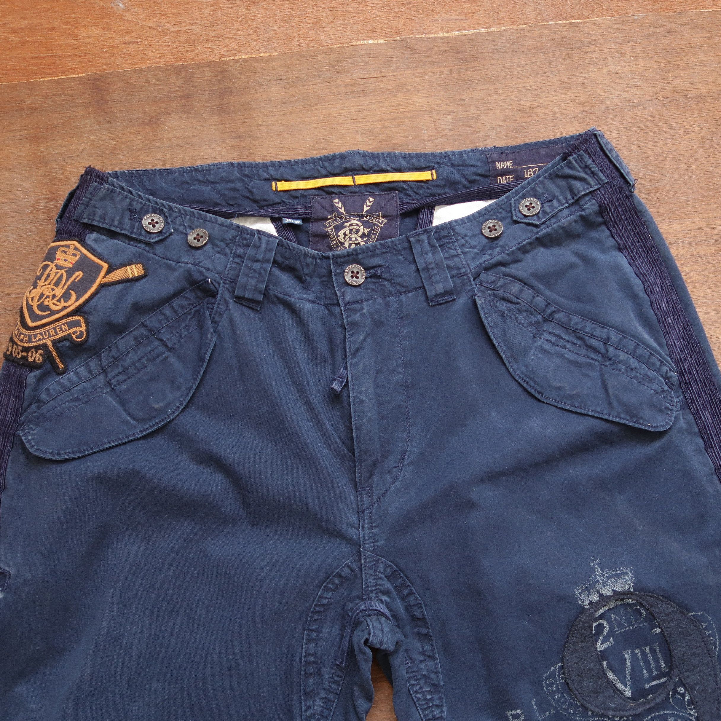RRL Ralph Lauren 1874 POLO RALPH LAUREN RRL RLRC Military Cargo Y2K Size US 34 / EU 50 - 3 Thumbnail