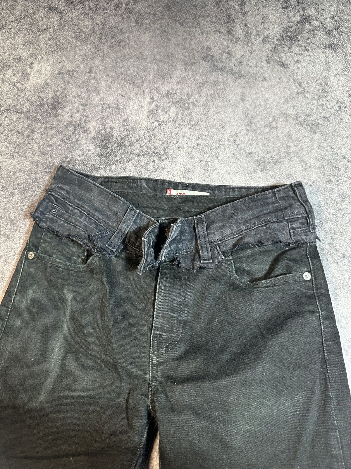 Other Y2K Vintage Levis Custom Very Baggy Pants Cargo Streetwear M Size US 30 / EU 46 - 4 Thumbnail