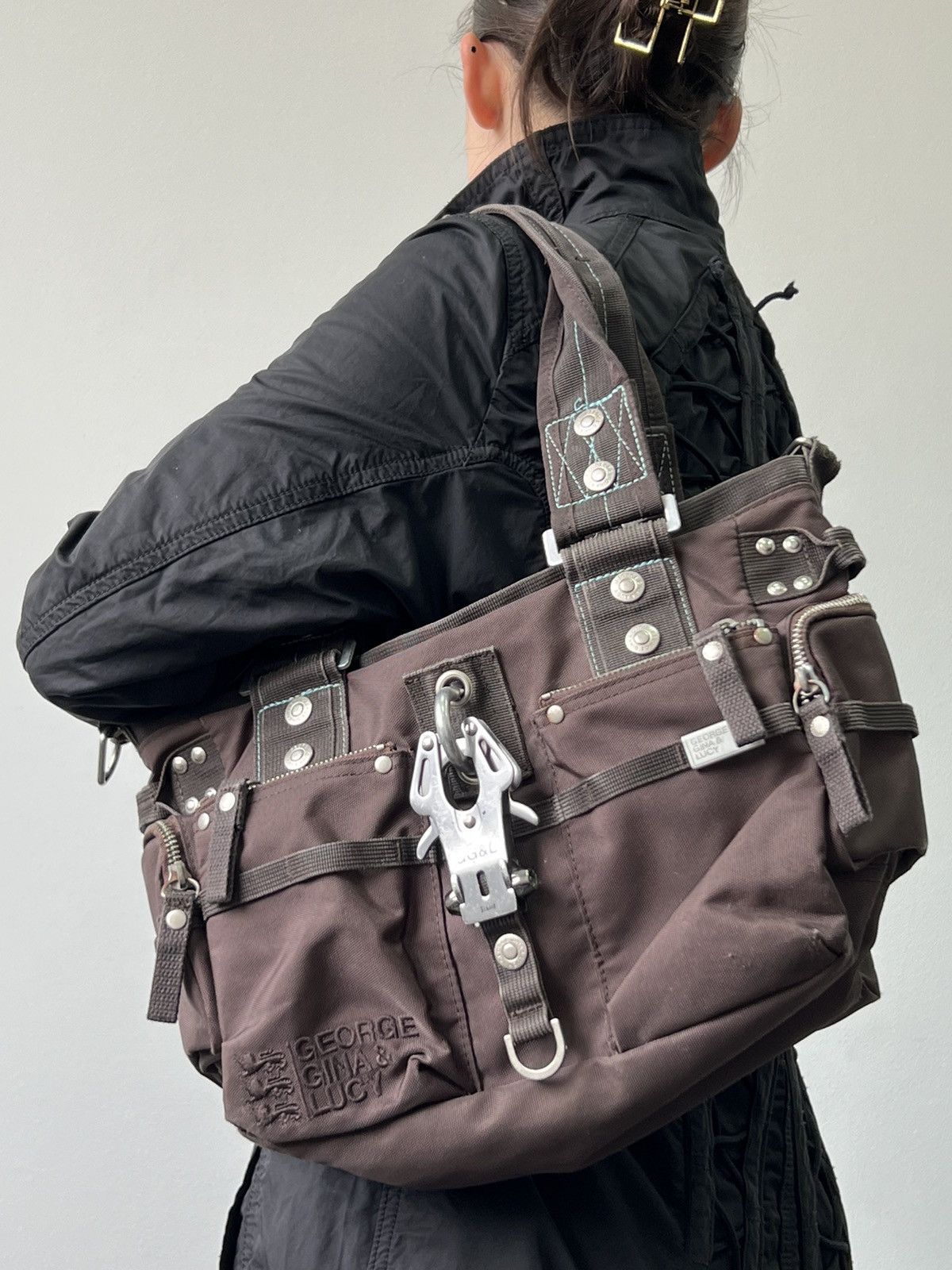 George Gina & Lucy × Hysteric Glamour George Gina & Lucy GGL Alyx style avant-garde vintage bag Size ONE SIZE - 2 Thumbnail