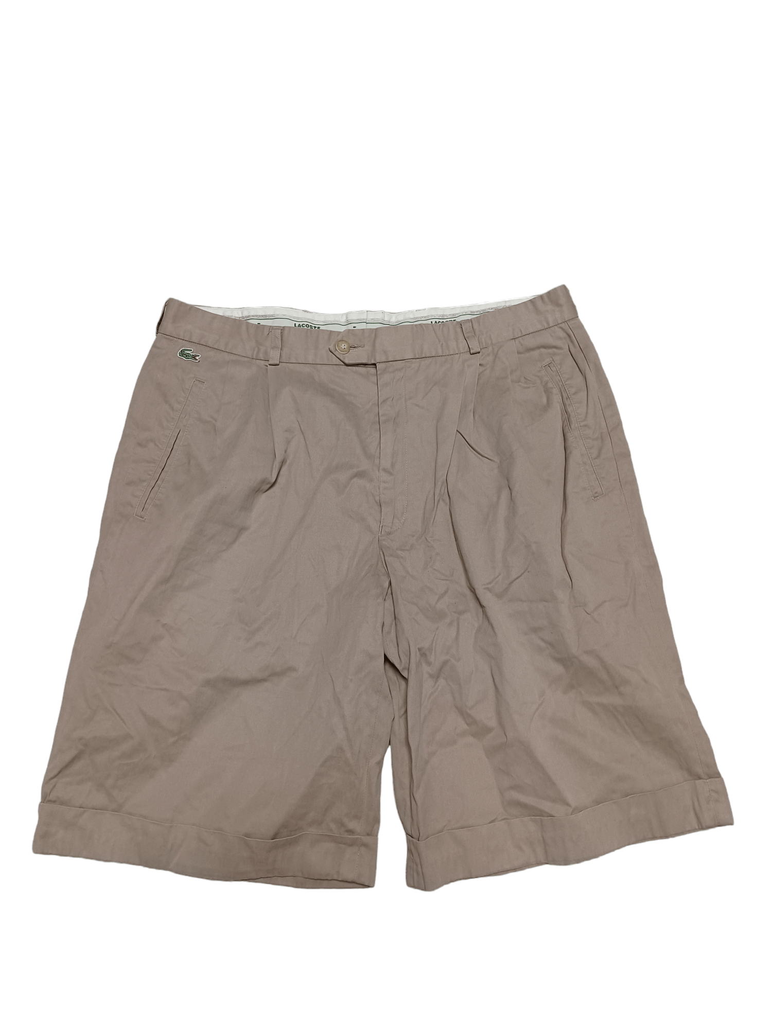 Lacoste LACOSTE VINTAGE 80S OR 90S BAGGY SHORTS OLDMONEY Size US 34 / EU 50 - 1 Thumbnail