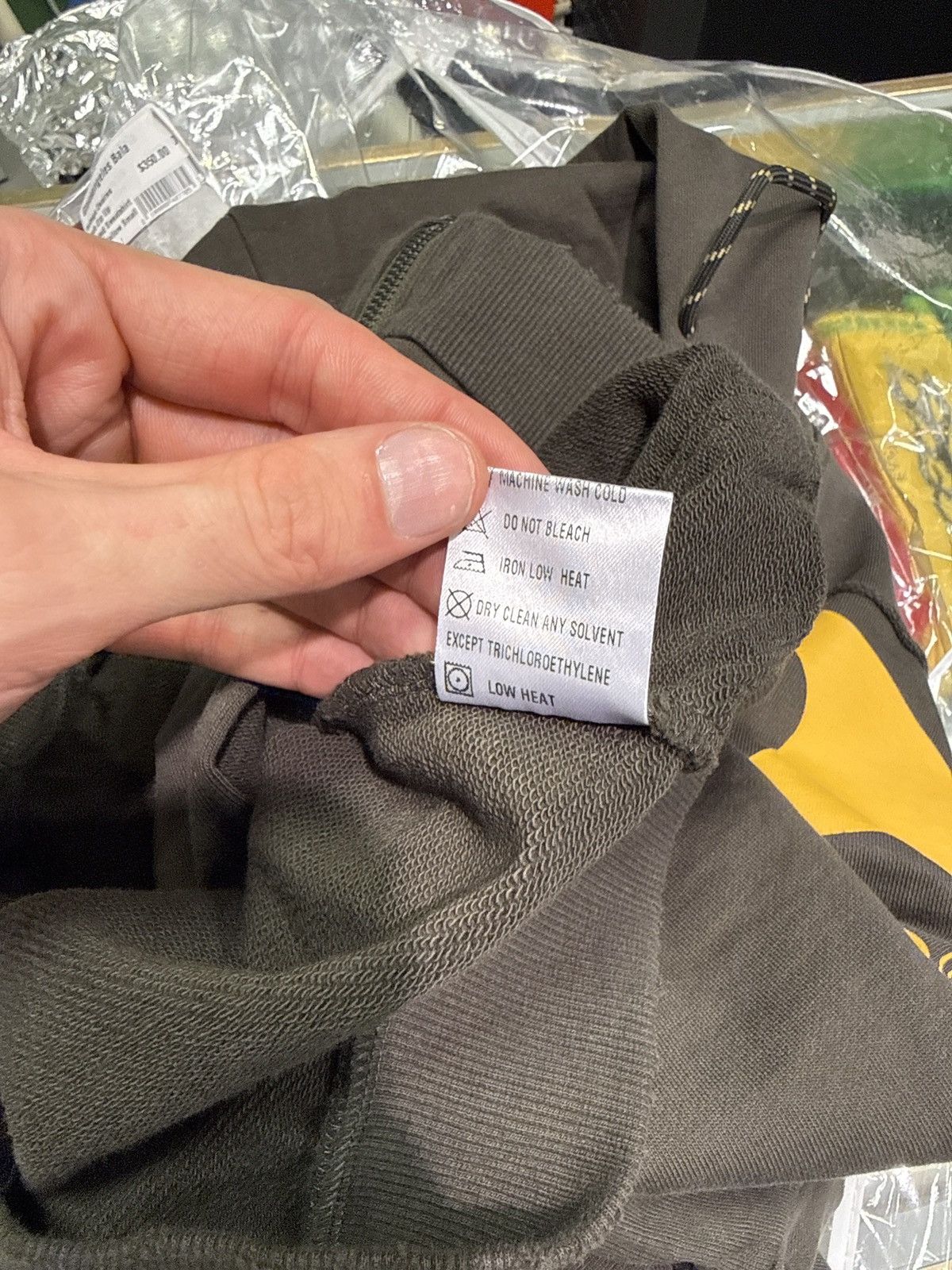 Bottega Desires Bottega Desires Tech Zip Up Hoodie Olive Yellow Size US L / EU 52-54 / 3 - 4 Thumbnail