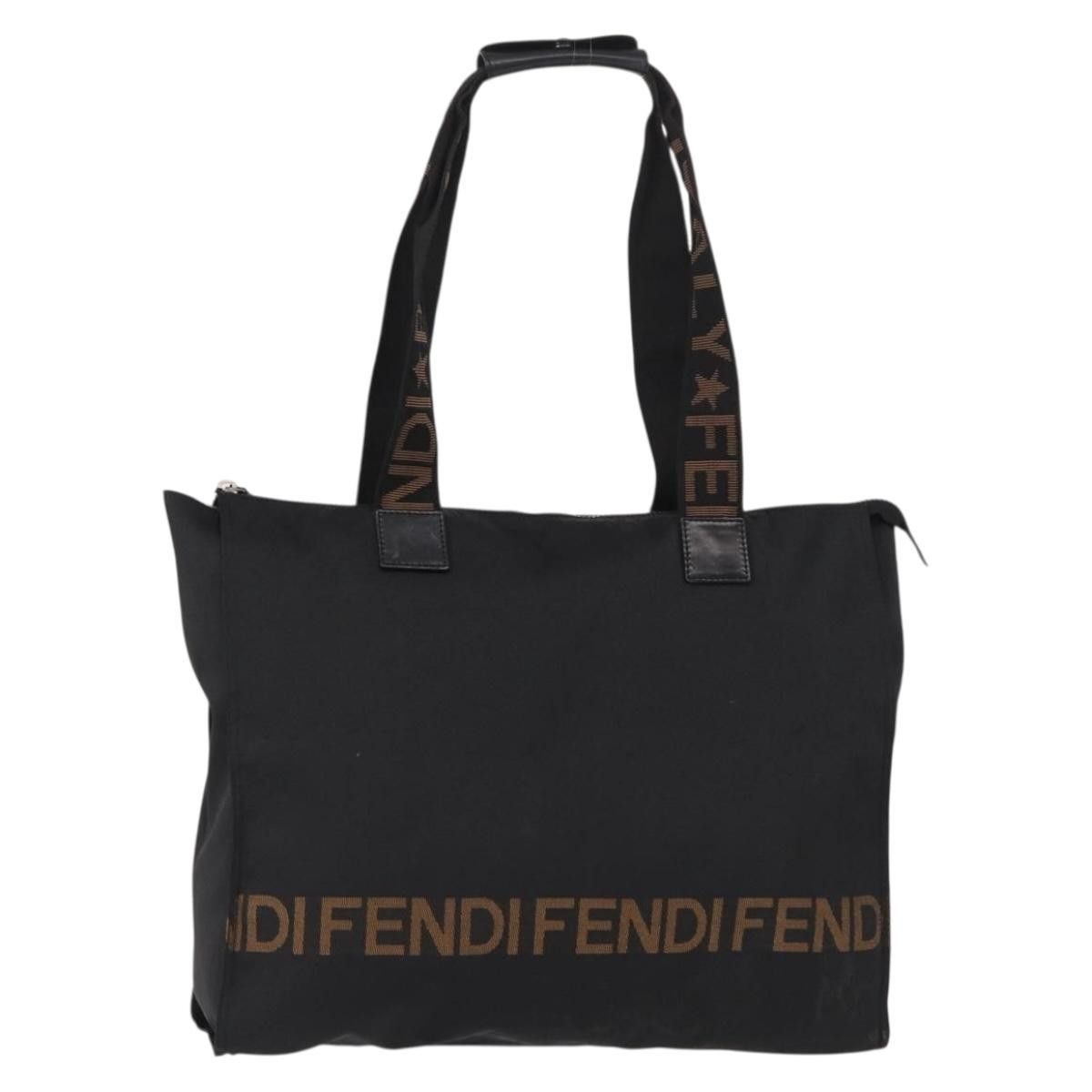 Fendi Fendi Vintage Convertible Logo Weekender Nylon Size ONE SIZE - 1 Thumbnail