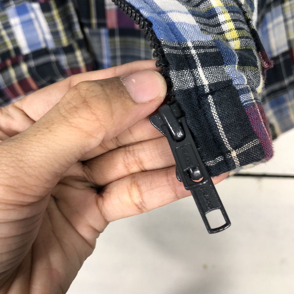Beams Plus 📌Vintage Zipper Jacket Beams Tartan Design Issey Miyake Size US S / EU 44-46 / 1 - 18 Thumbnail